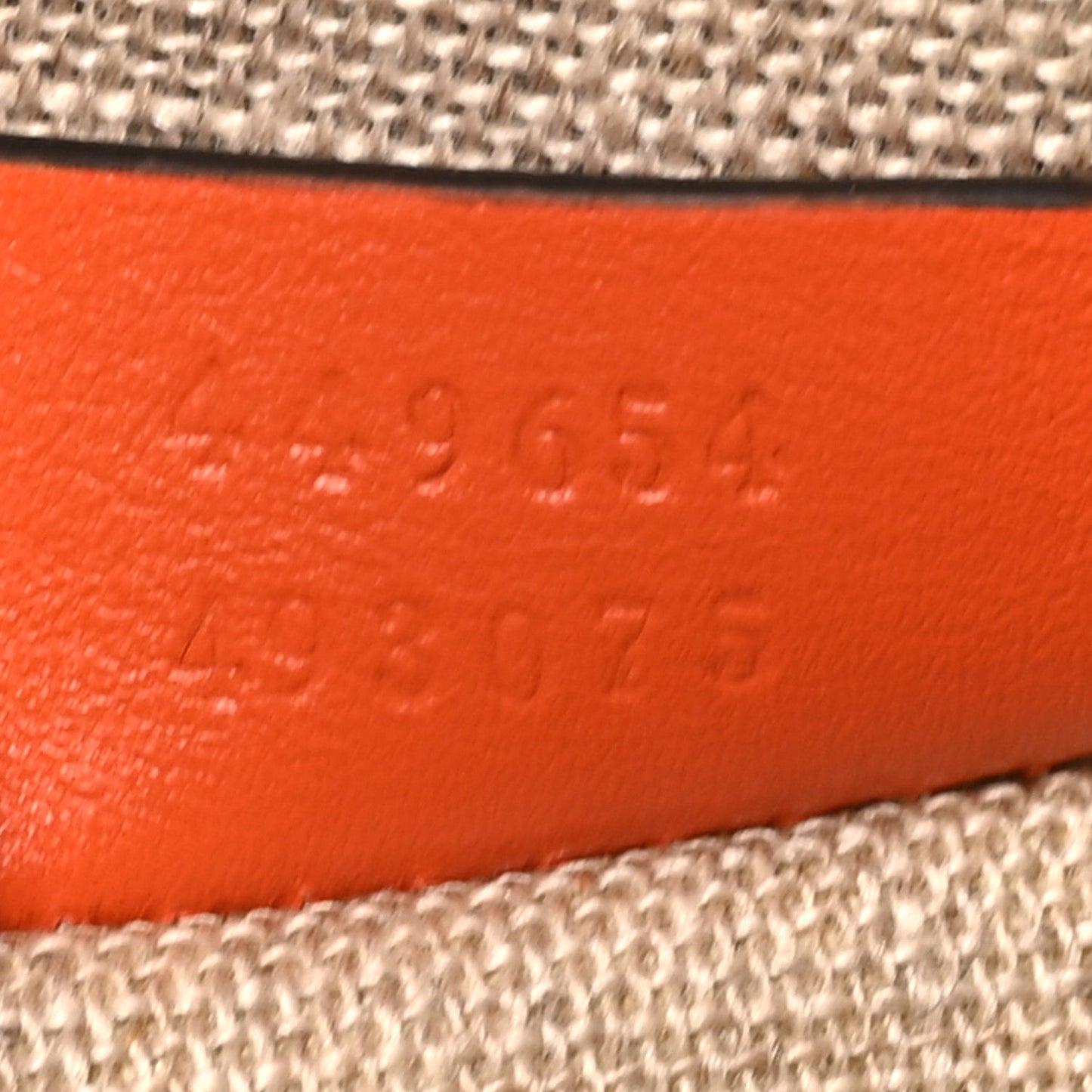 Microguccissima Mini Dome Bag Sun Orange