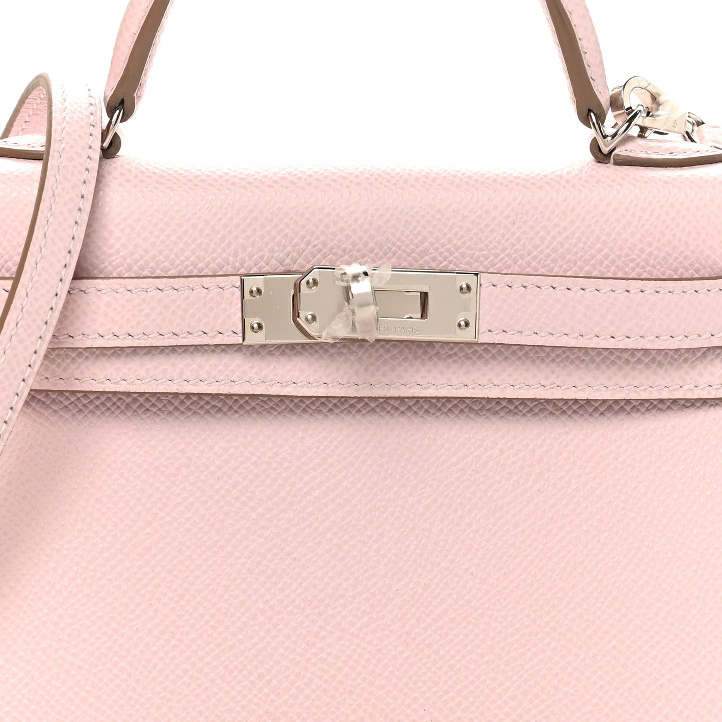 Epsom Mini Kelly Sellier 20 Mauve Pale