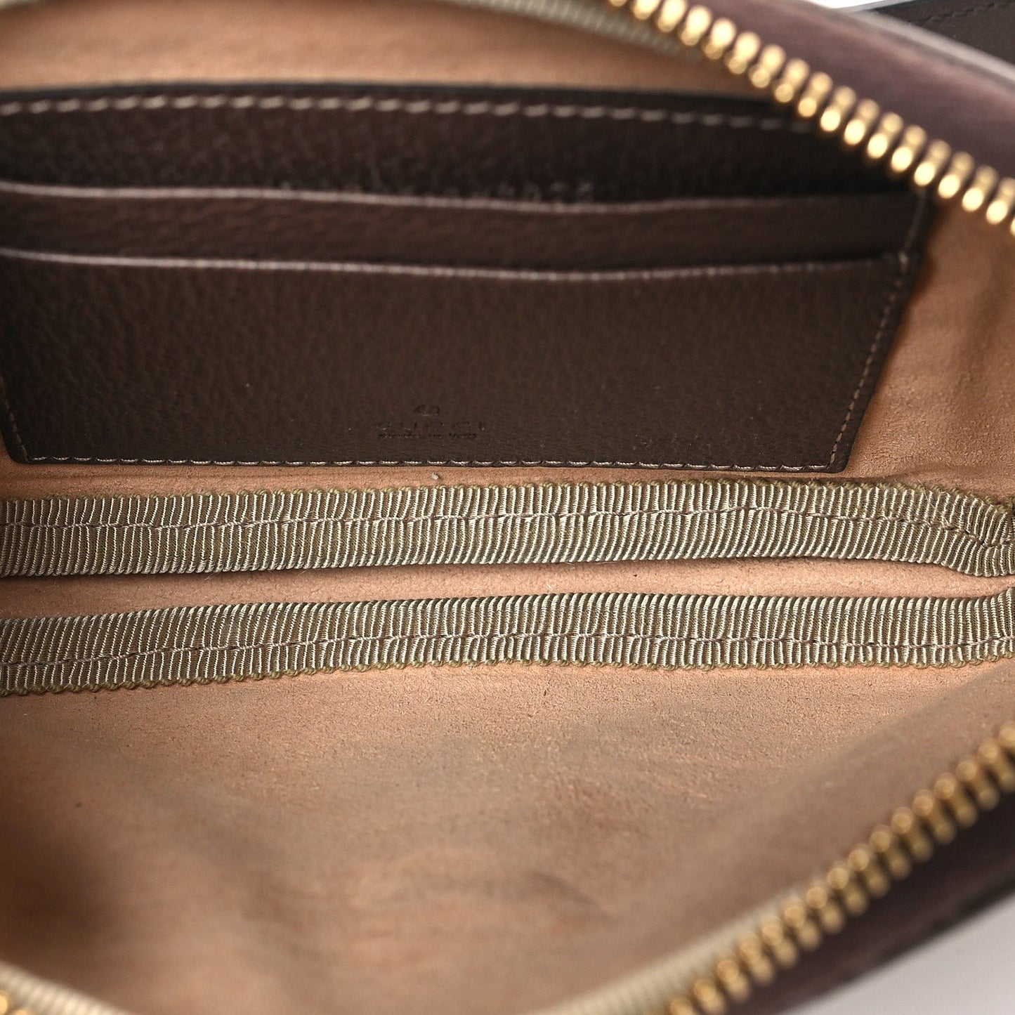 GG Supreme Monogram Ophidia Belted iPhone Case 75 30 Brown