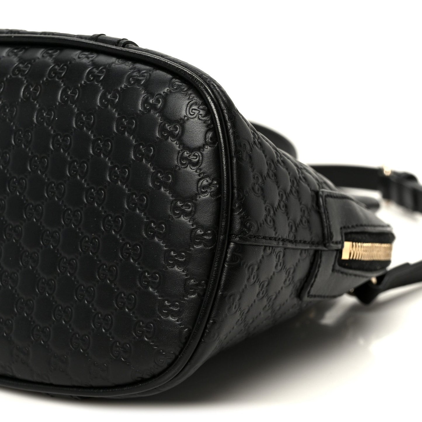 Microguccissima Mini Dome Bag Black