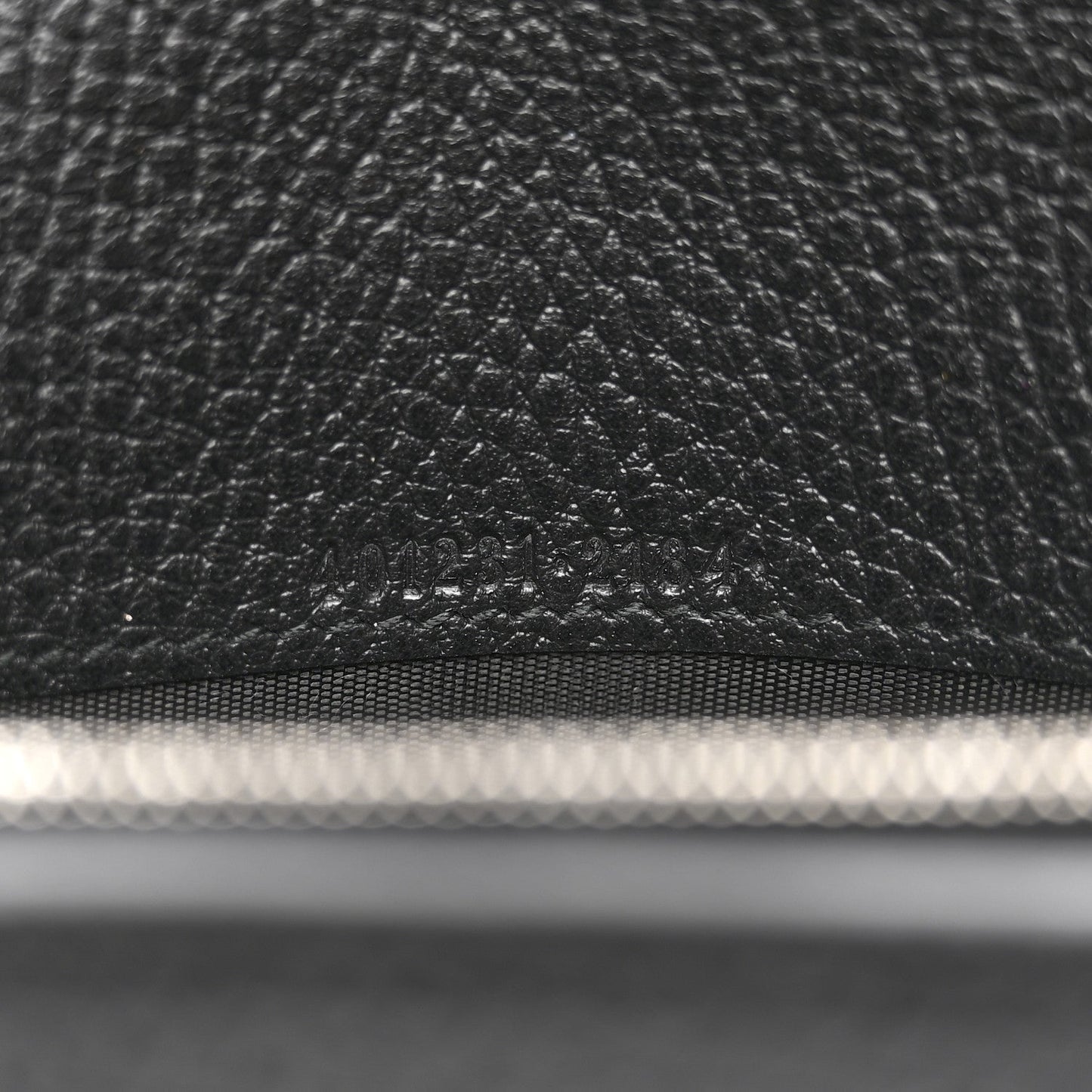 Calfskin Mini Dionysus Chain Wallet Black