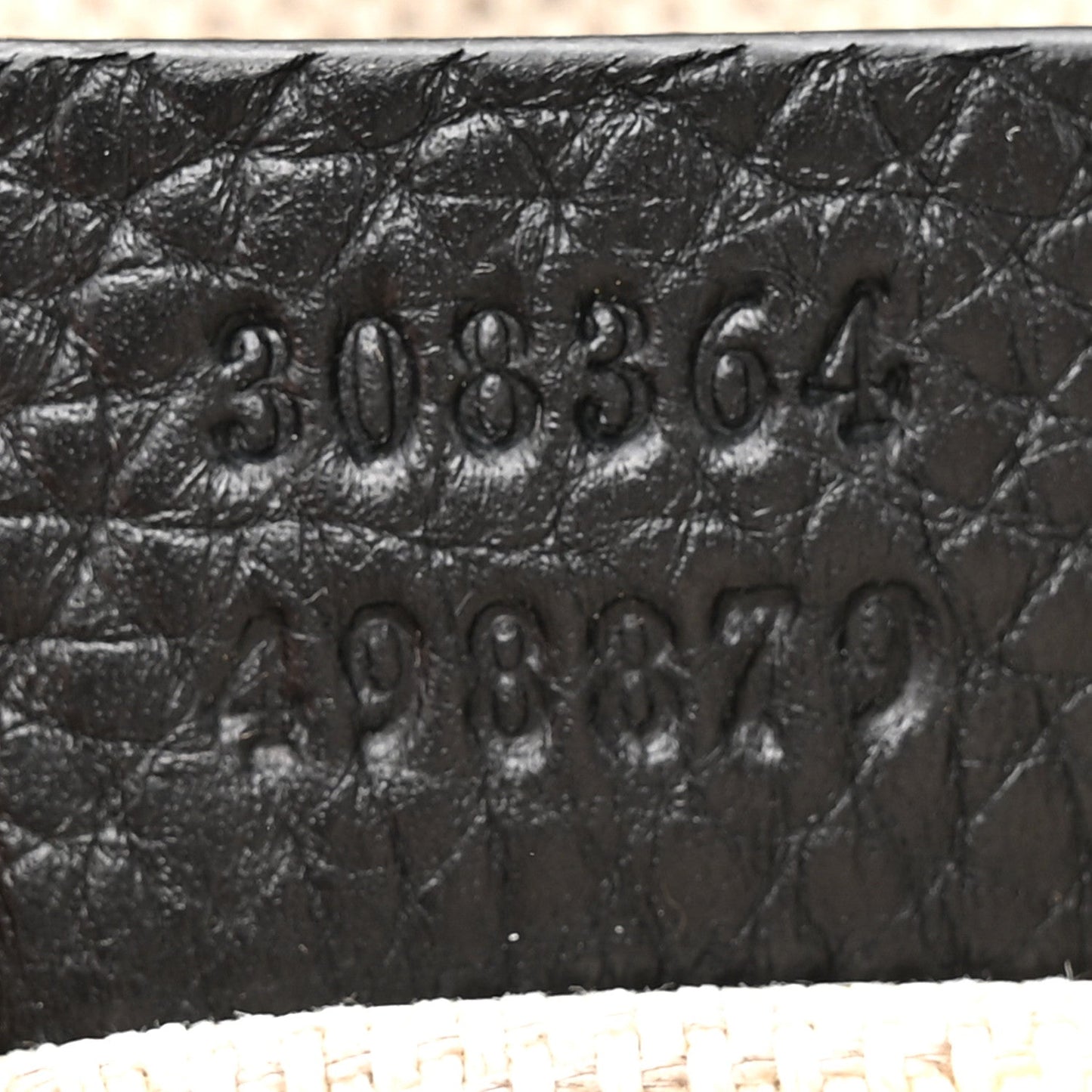 Pebbled Calfskin Small Soho Disco Bag Black