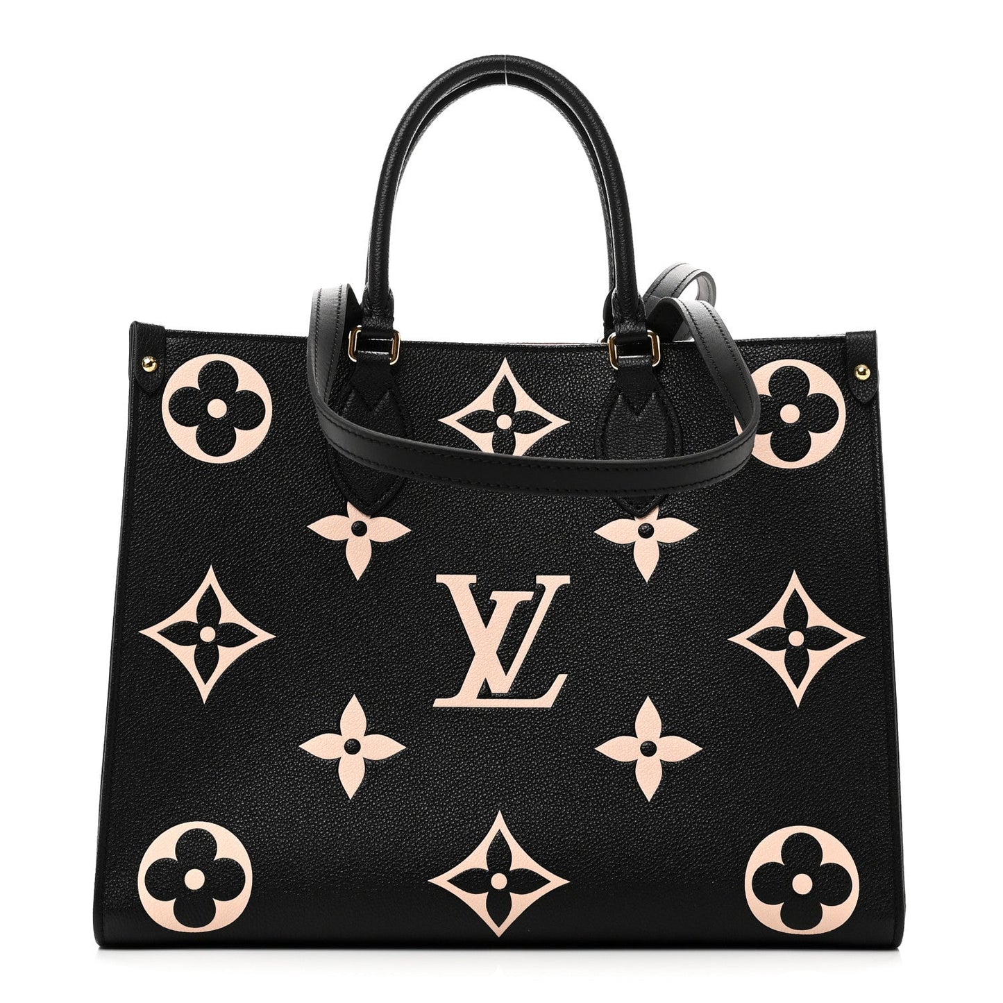 Empreinte Monogram Giant Onthego MM Black Beige