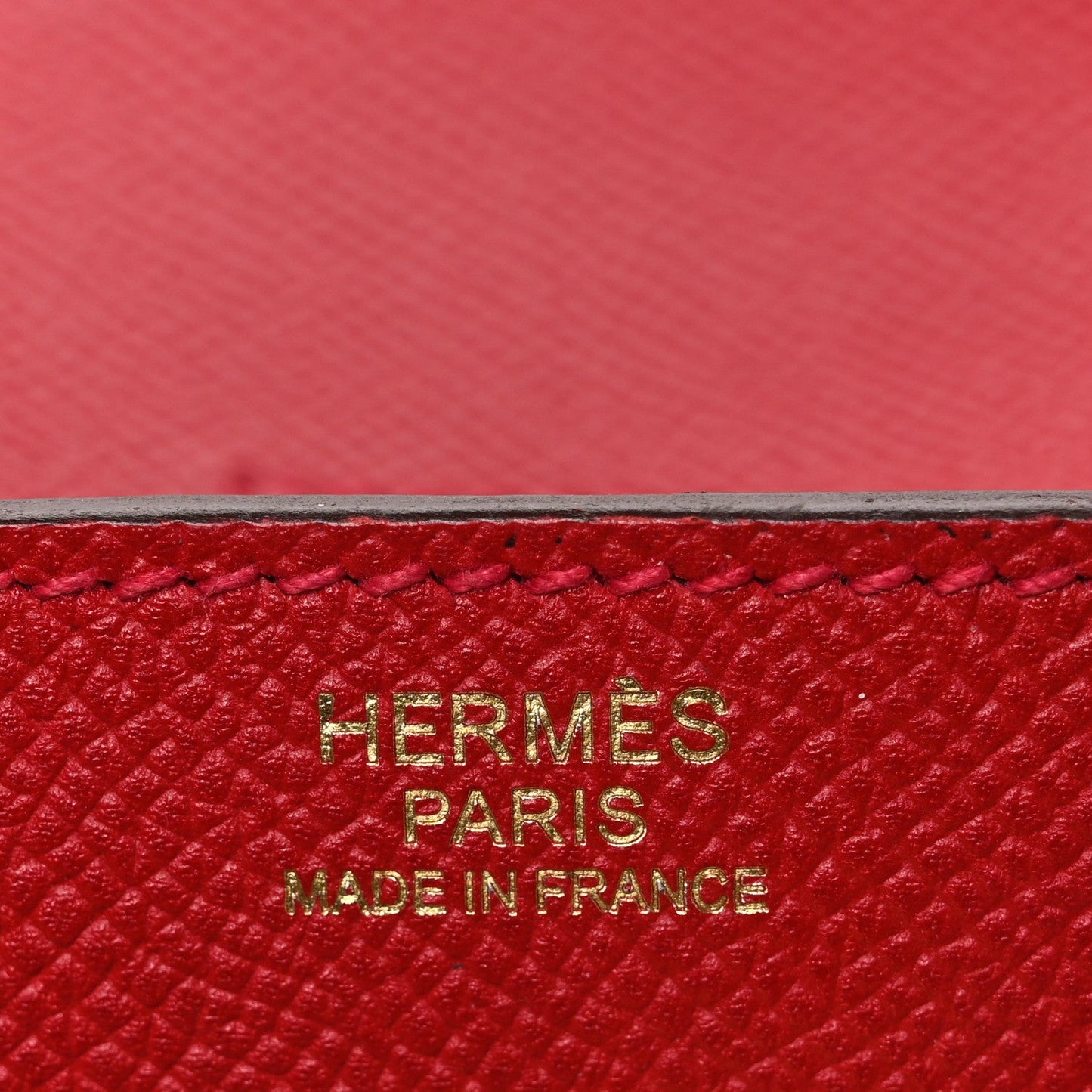 Epsom Birkin 30 Rouge Casaque