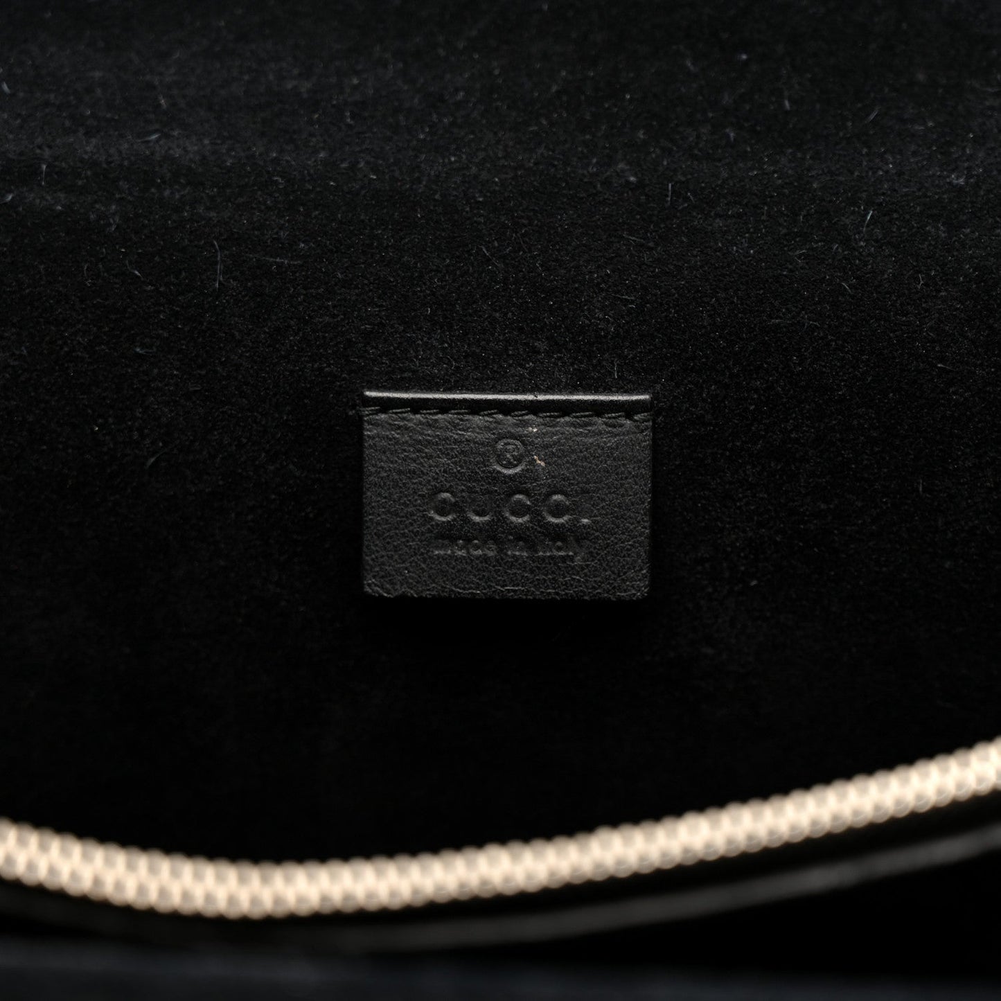 GG Supreme Monogram Medium Dionysus Shoulder Bag Black