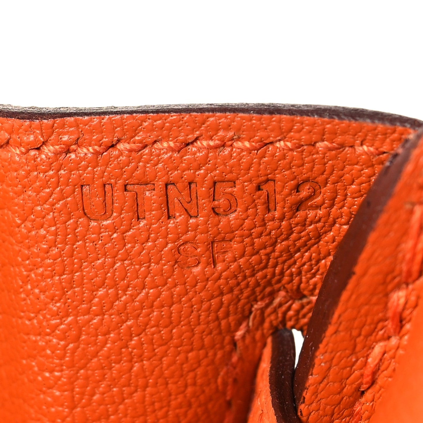 Togo Birkin 25 Orange