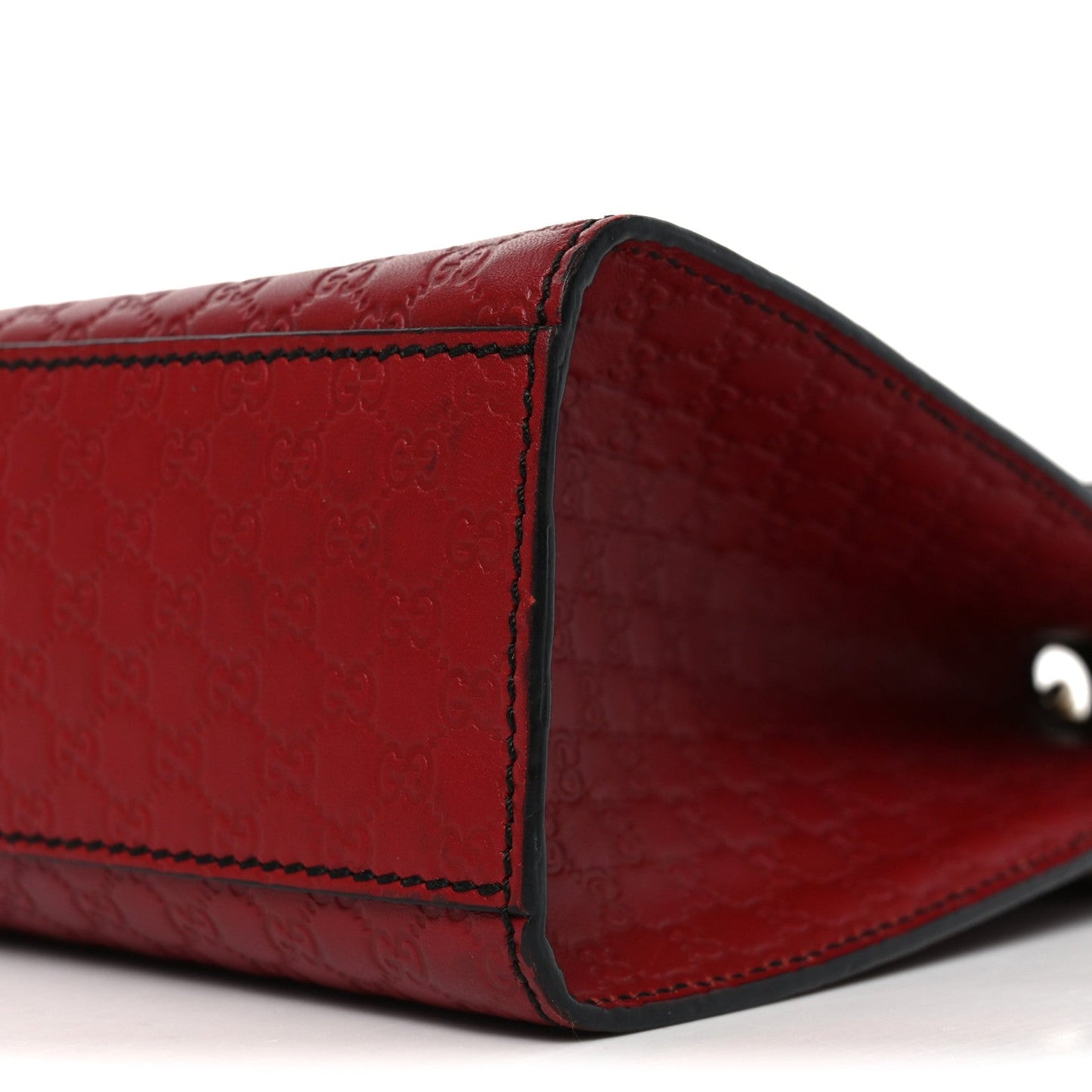 Microguccissima Medium Emily Chain Shoulder Bag Red