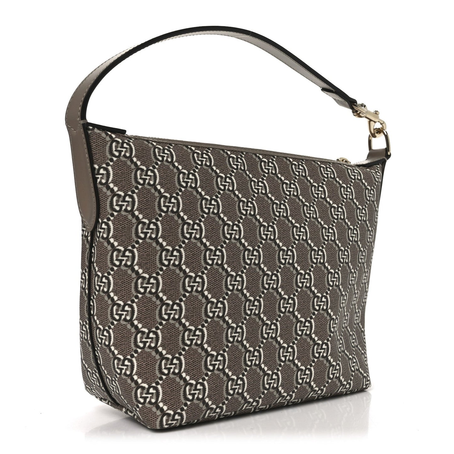 GG Shadow Monogram Super Mini Ophidia Shoulder Bag Taupe