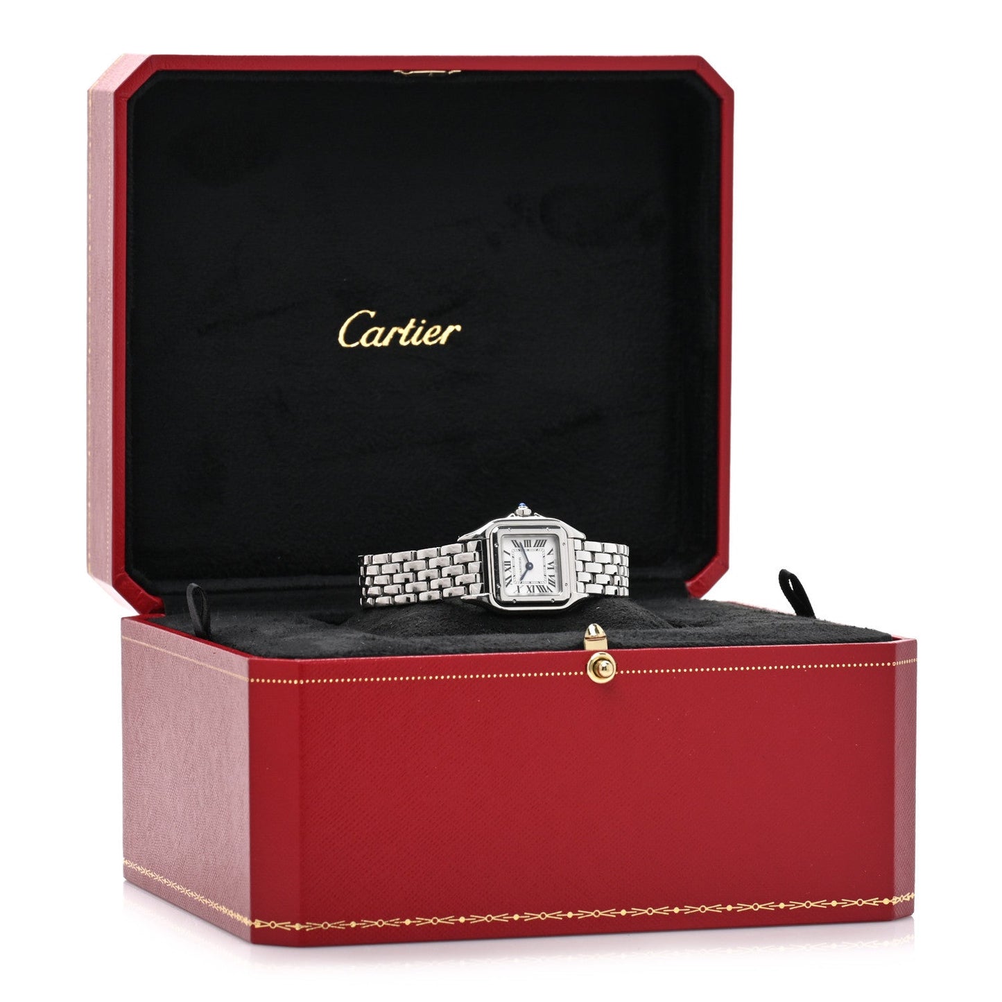 Stainless Steel 22mm Panthere Quartz Watch