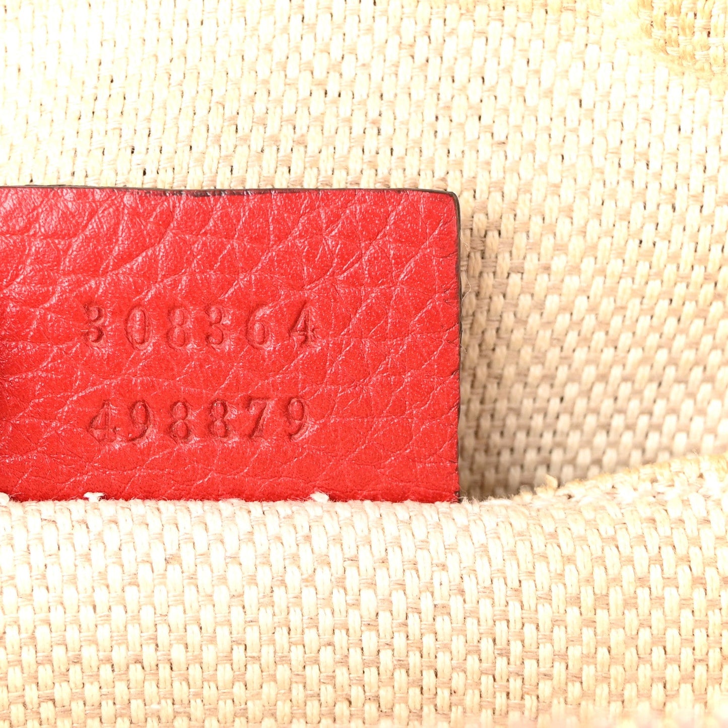 Pebbled Calfskin Small Soho Disco Bag Tabasco Red