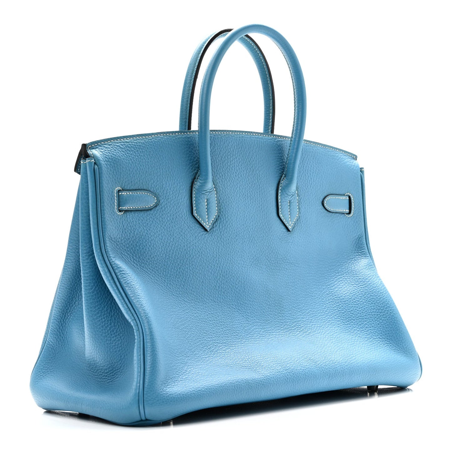 Togo Birkin 35 Blue Jean