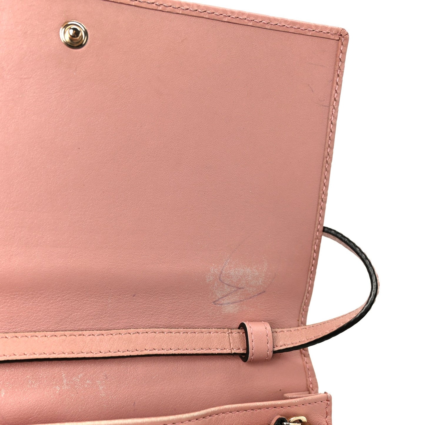 Microguccissima Crossbody Wallet Brown