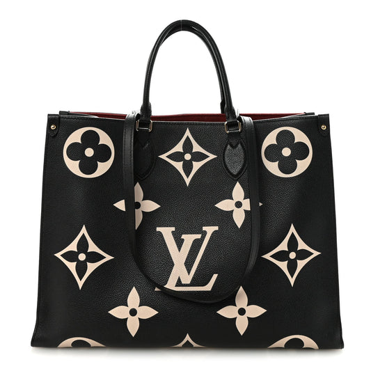Empreinte Monogram Giant Onthego GM Black Beige