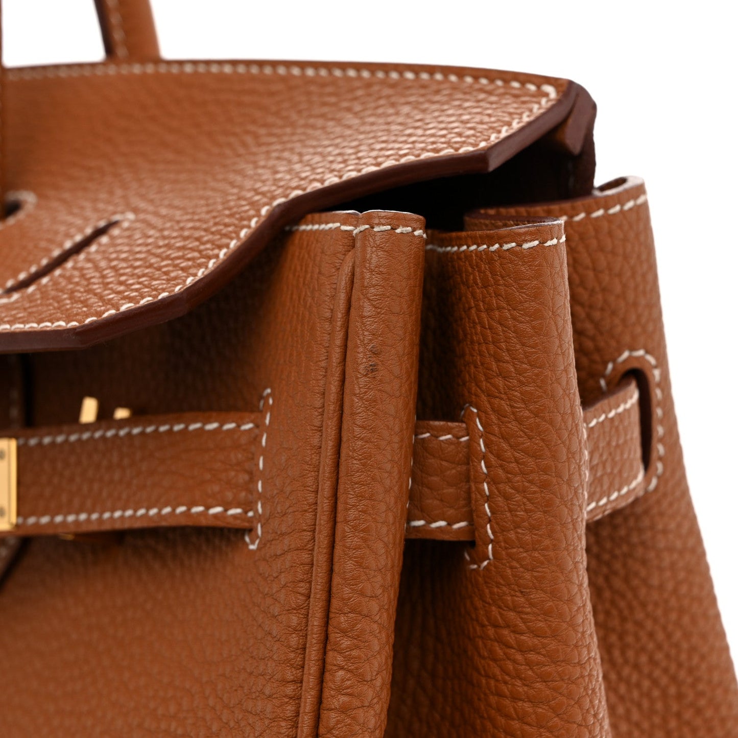Taurillon Clemence Birkin 35 Gold
