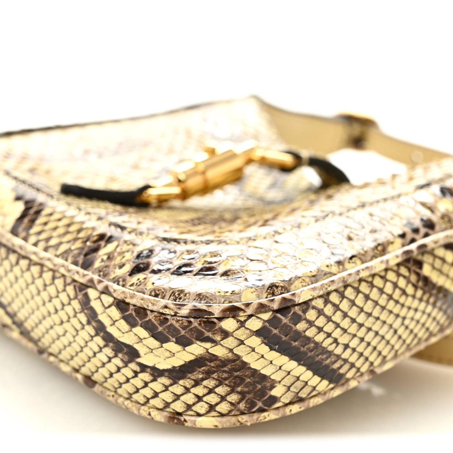 Snakeskin Mini Jackie 1961 Hobo Beige