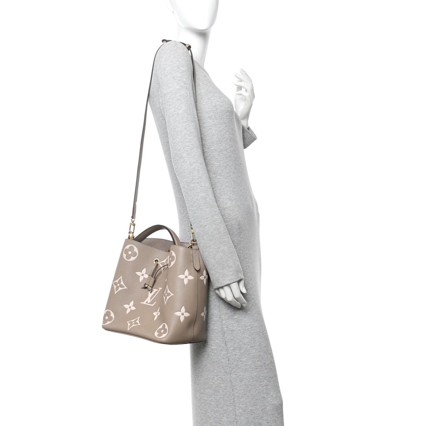 Empreinte Monogram Giant Neonoe MM Tourterelle Creme