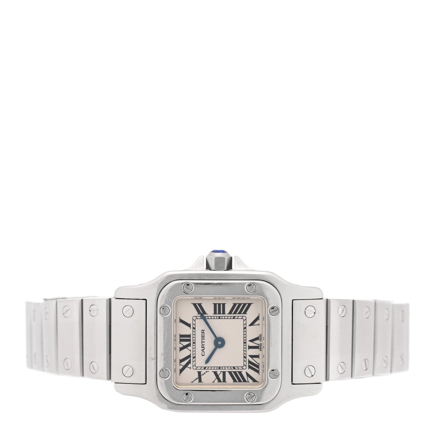Stainless Steel 24mm Santos de Cartier Galbee Quartz Watch