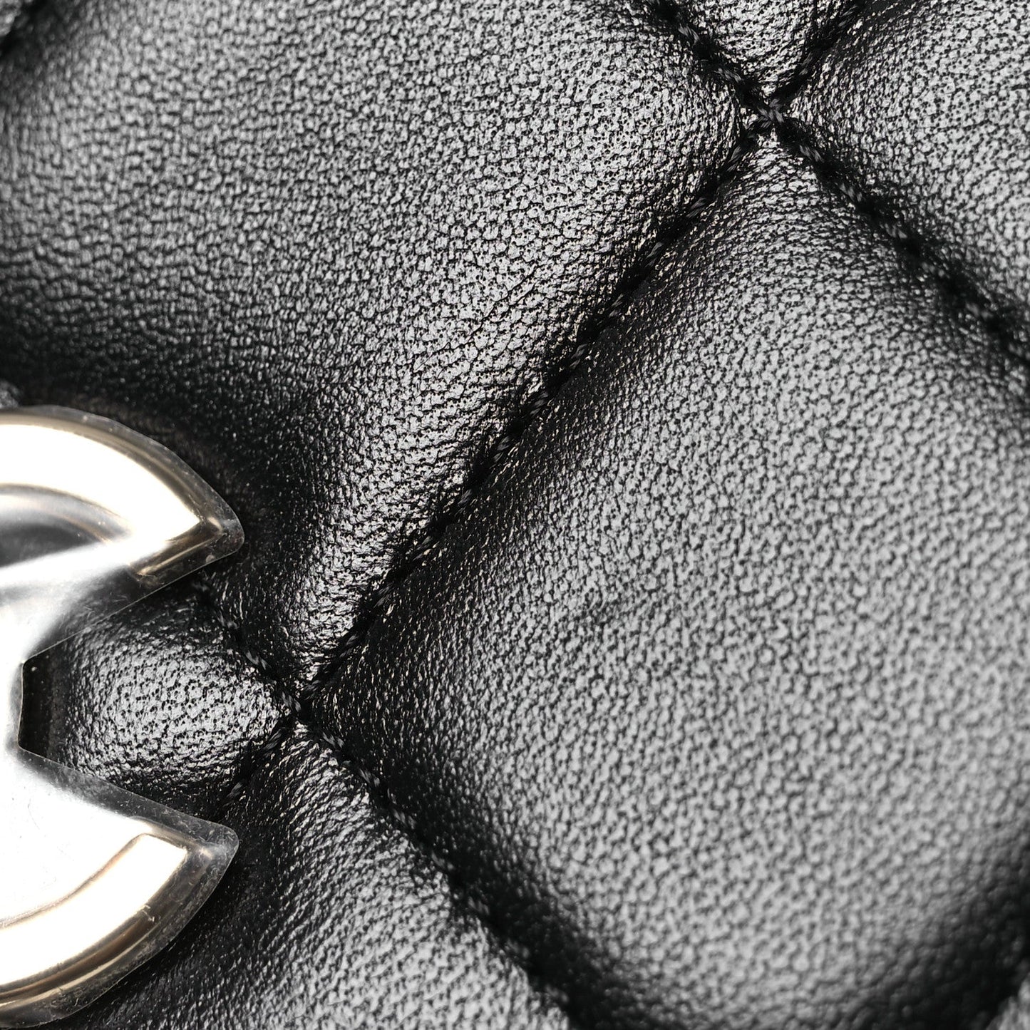 Lambskin Quilted Small Trendy CC Dual Handle Flap Bag Black