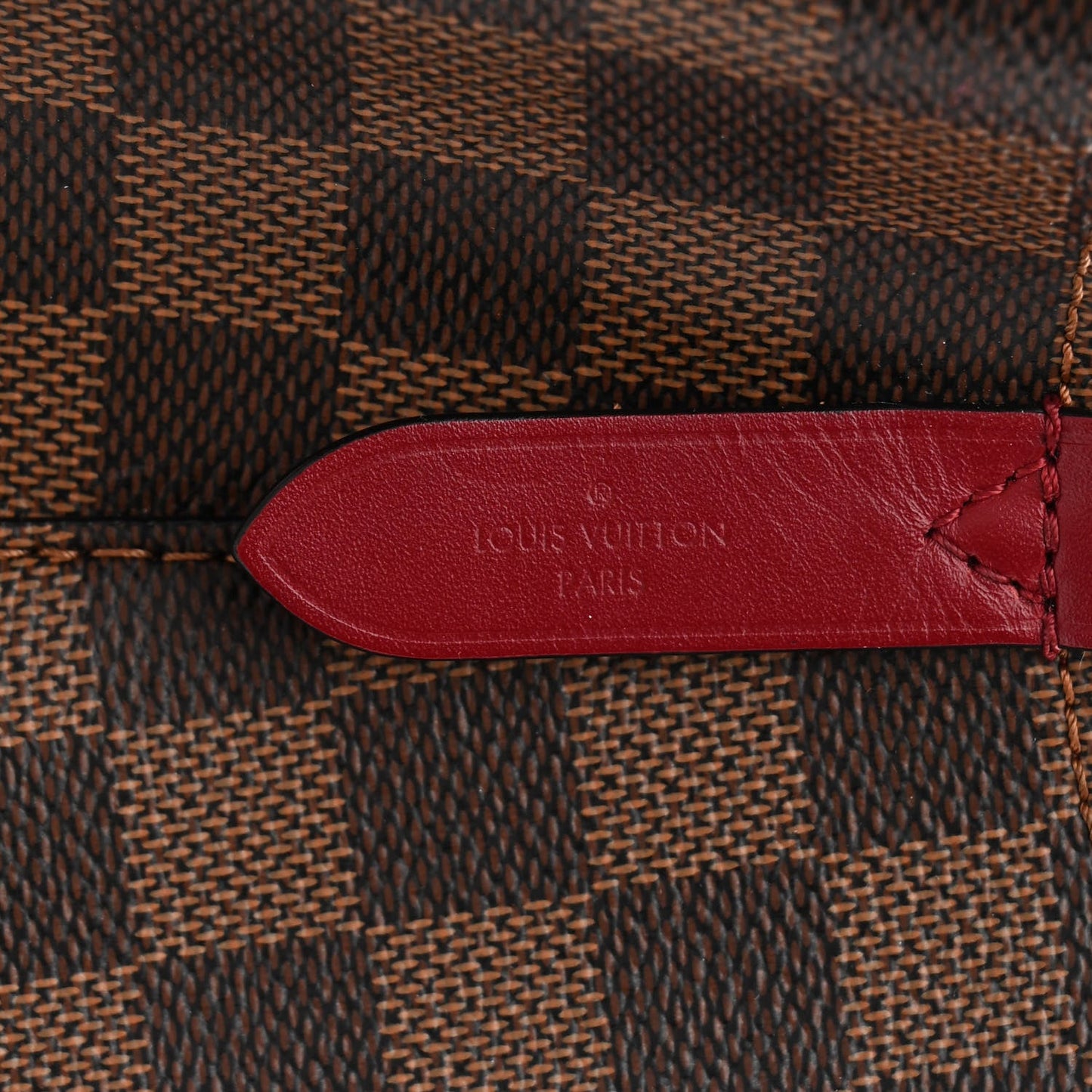 Damier Ebene Neonoe MM Cherry Berry