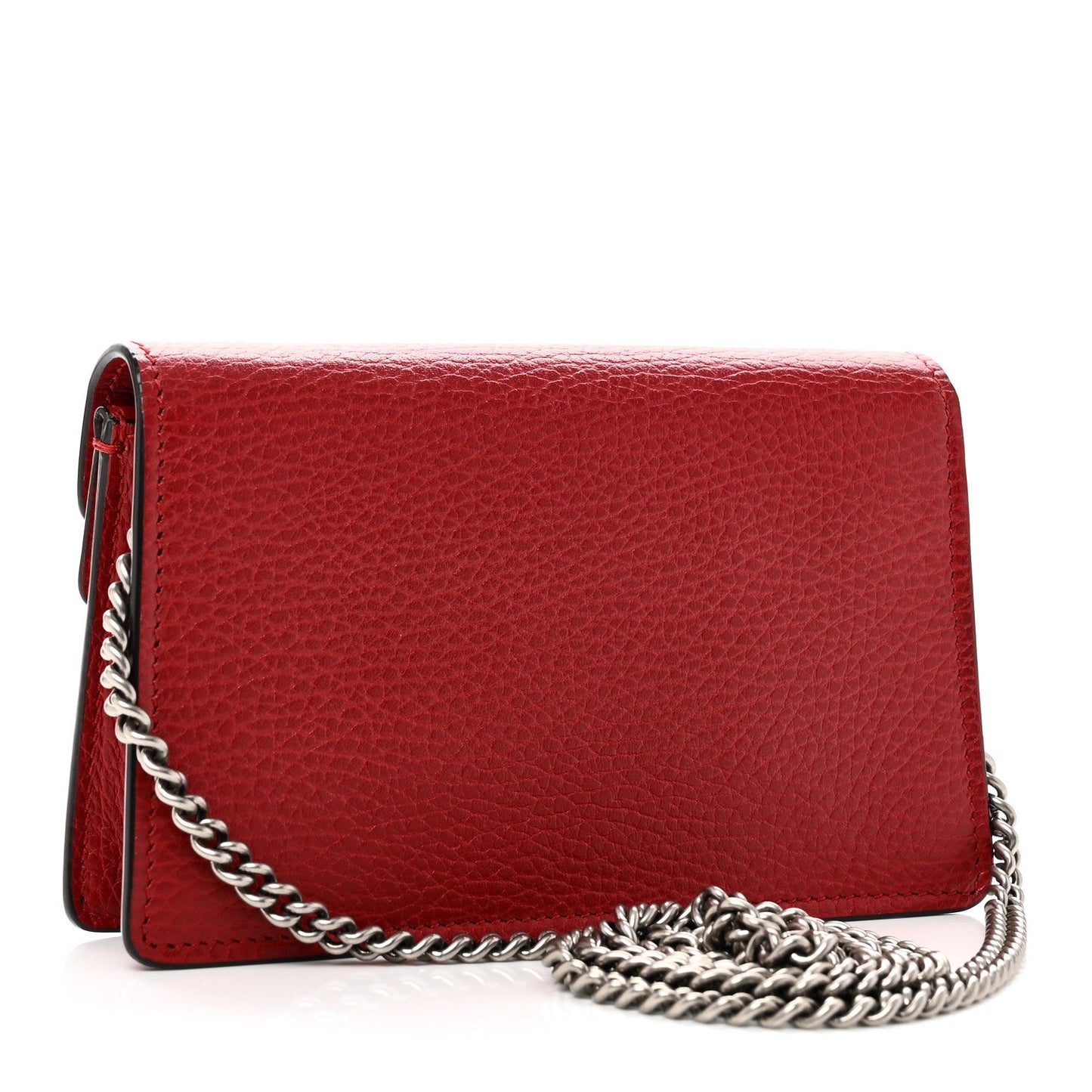 Dollar Calfskin Swarovski Crystal Small Dionysus Shoulder Bag Hibiscus Red