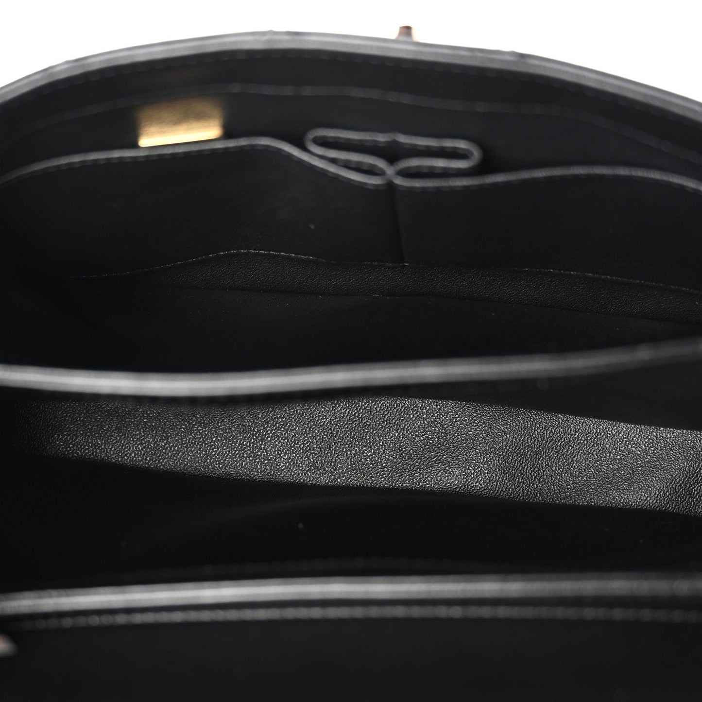 Lambskin Quilted Small Trendy CC Dual Handle Flap Bag Black