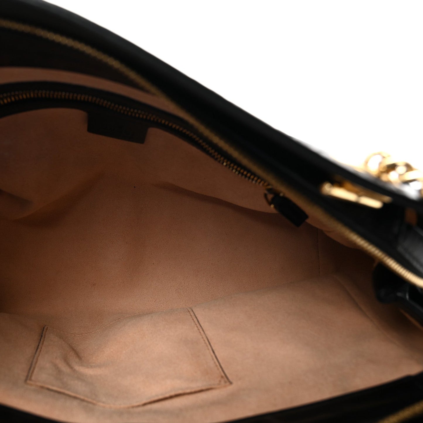 Guccissima Signature Medium Shoulder Tote Bag Black