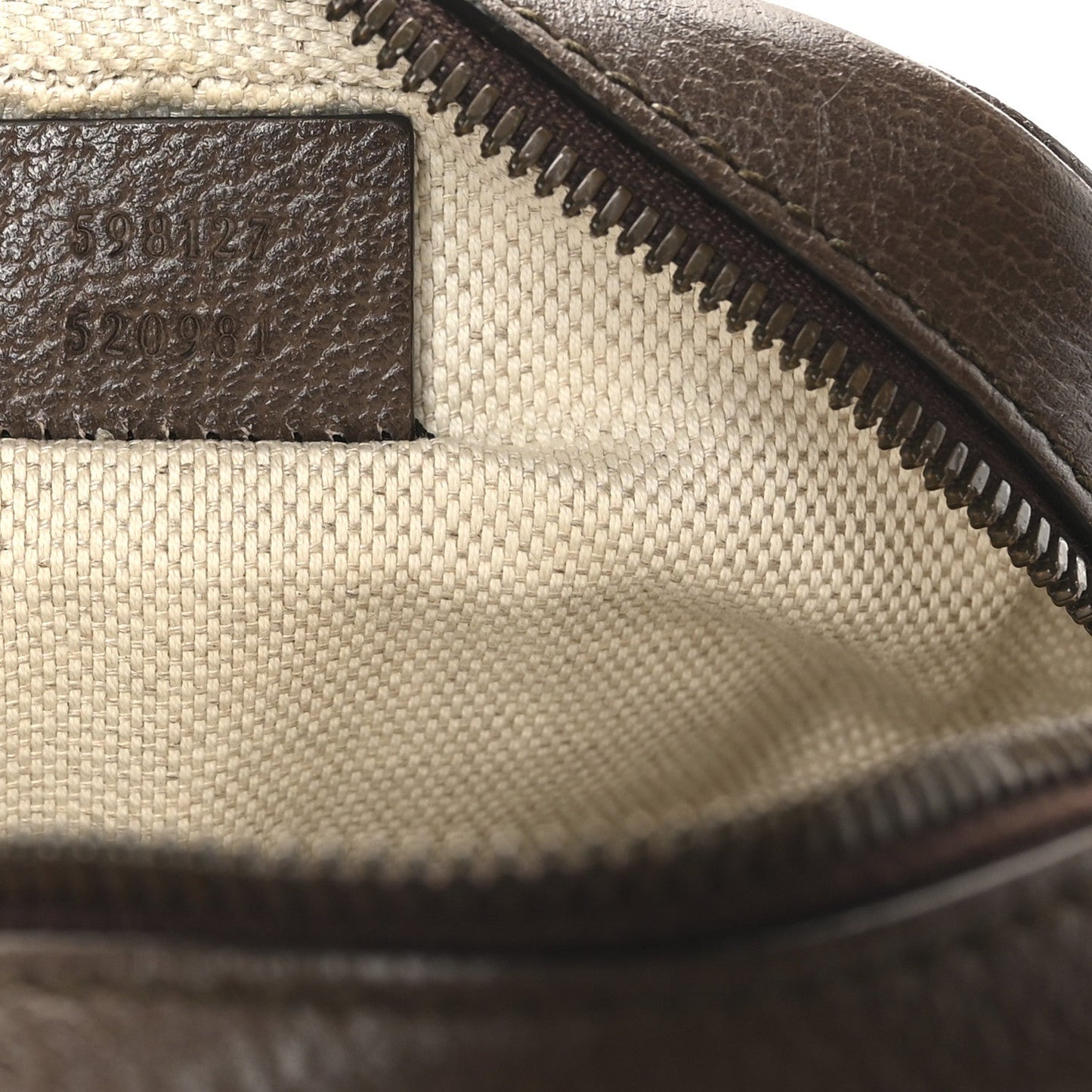 GG Supreme Monogram Web Mini Ophidia Messenger Brown