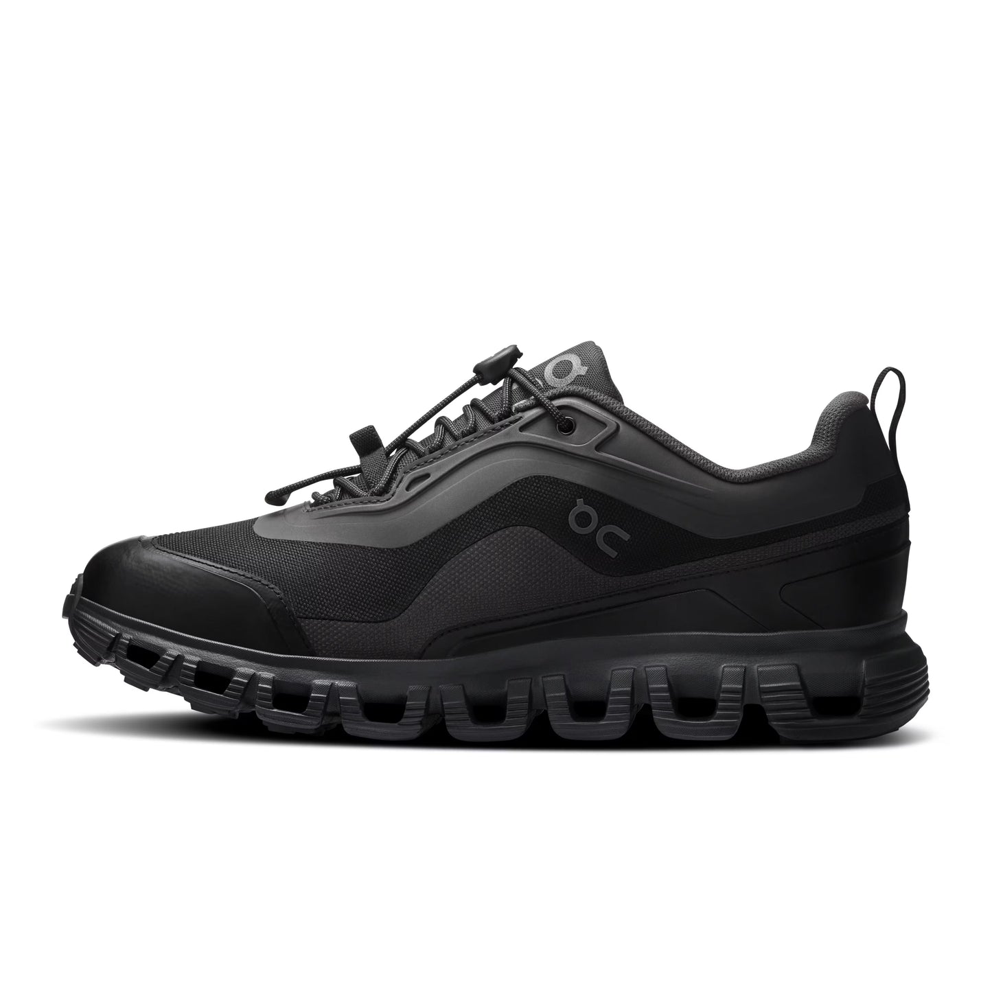 ON Women's Cloud 6 Geo Waterproof Black/Black