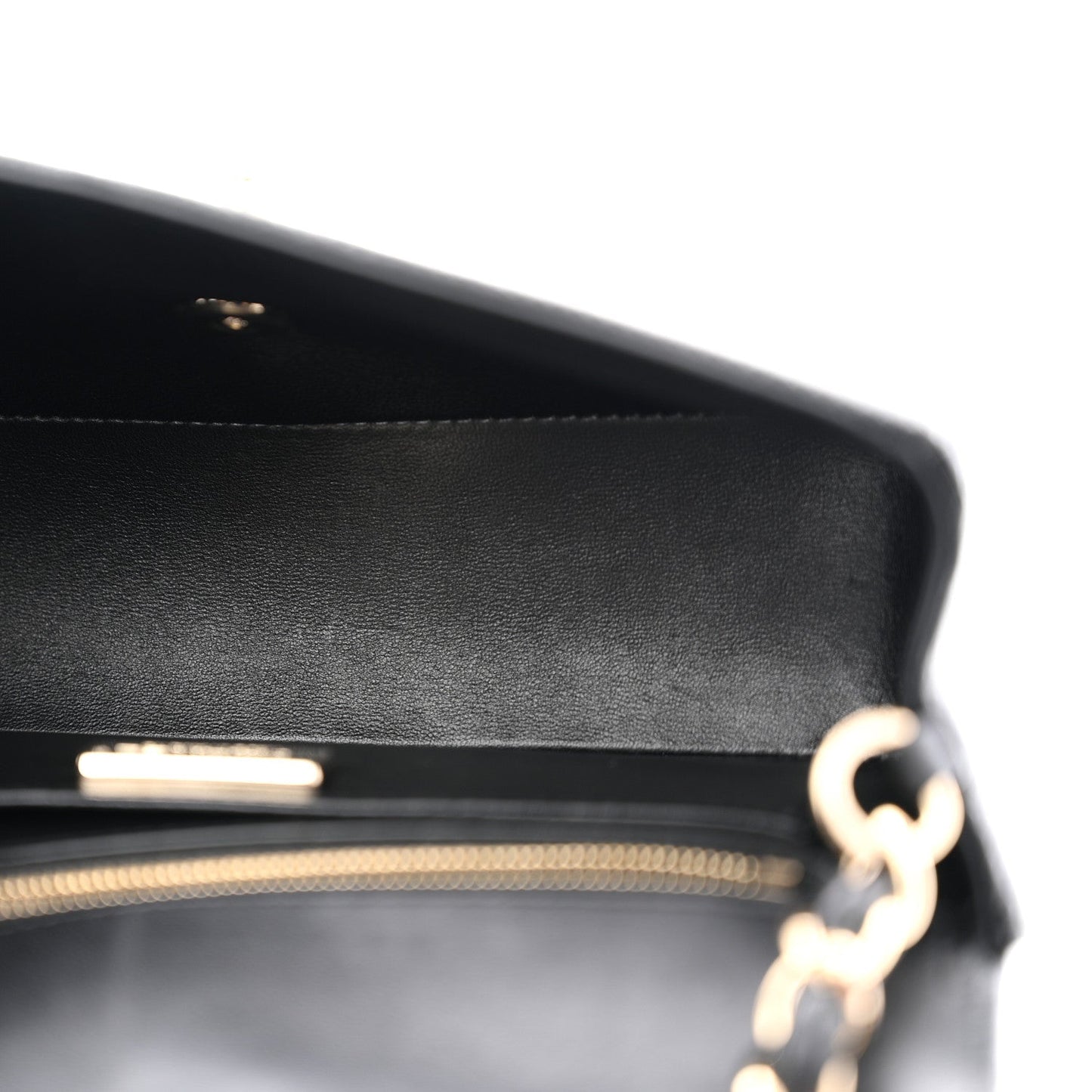 Lizard Mini Rectangular Flap Black