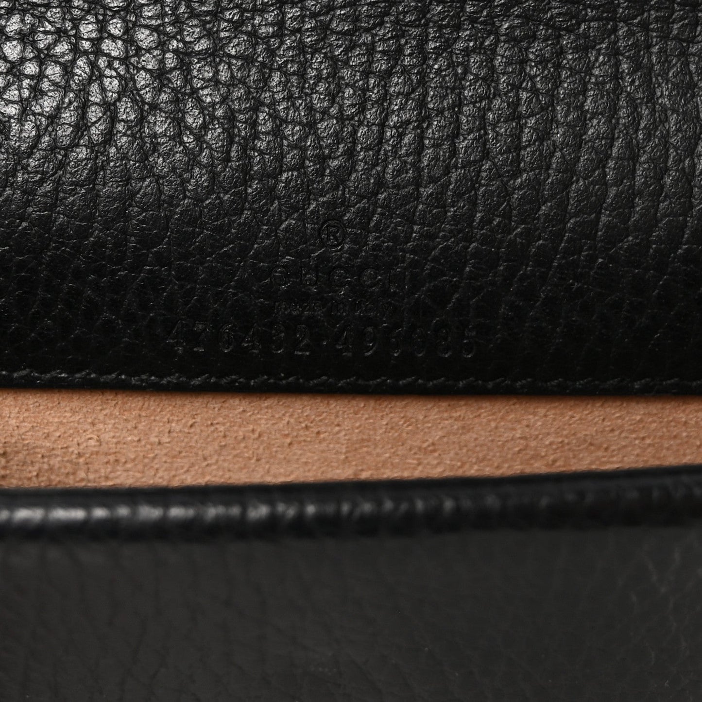 Calfskin Super Mini Dionysus Shoulder Bag Black