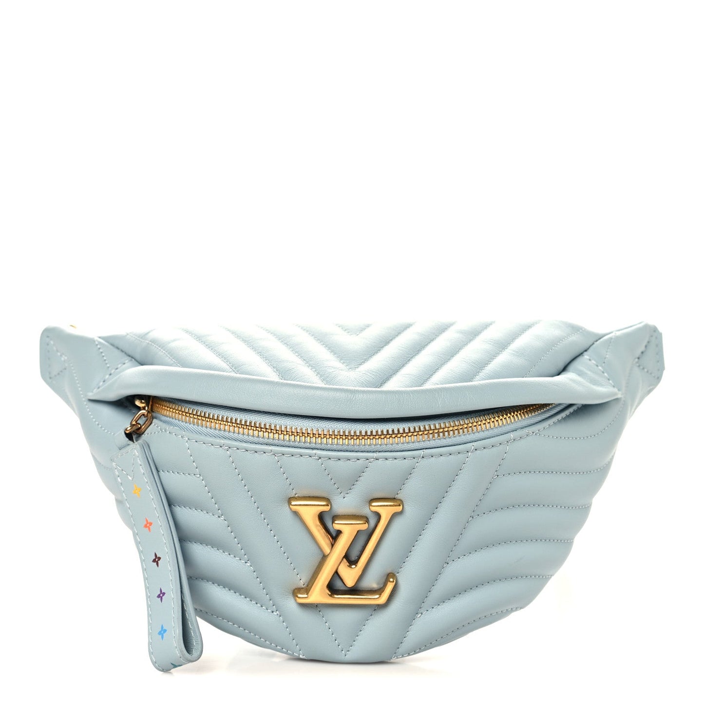 Calfskin New Wave Bumbag Porcelain Blue