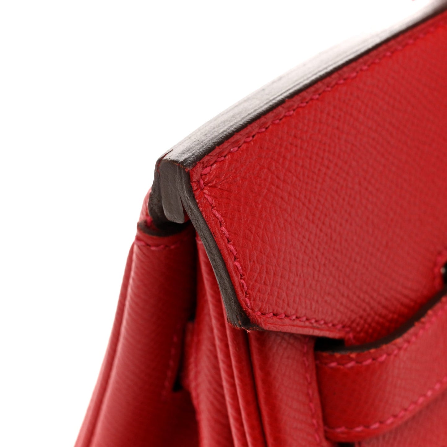 Epsom Birkin 30 Rouge Casaque