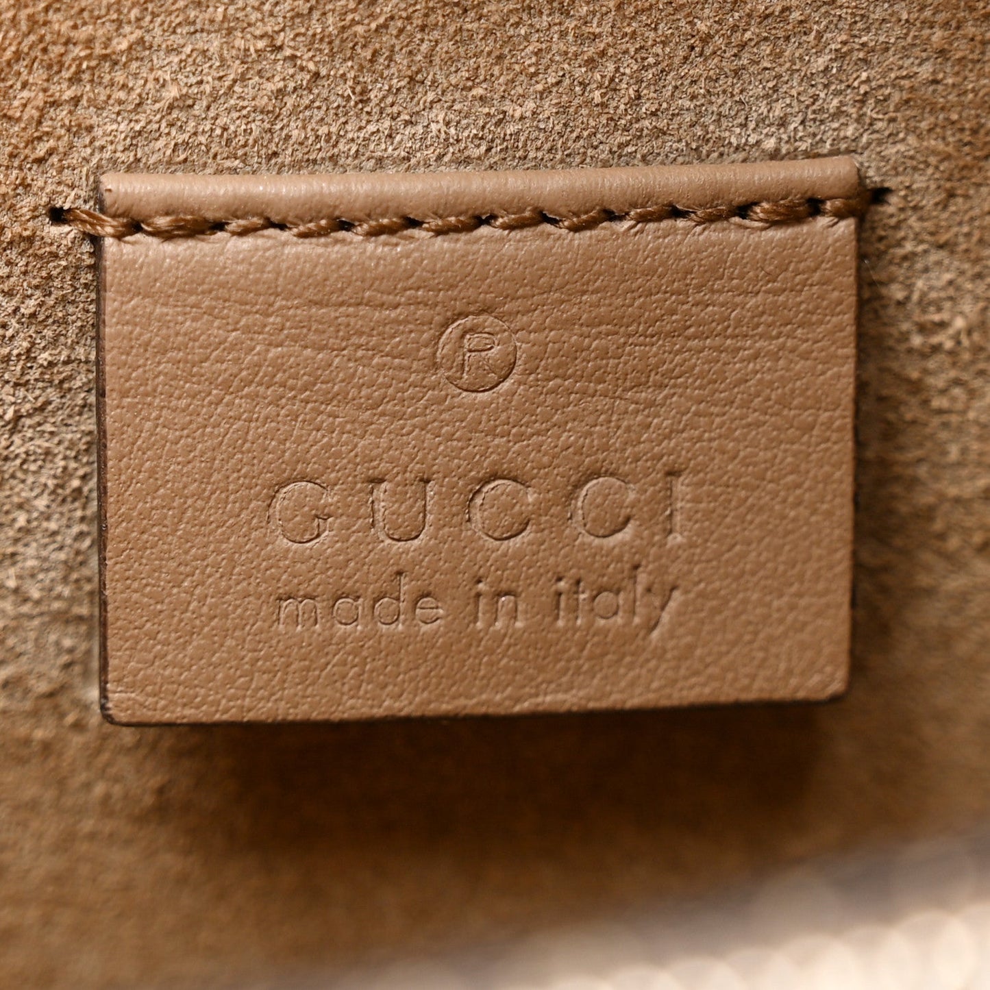 GG Supreme Monogram Small Dionysus Shoulder Bag Taupe
