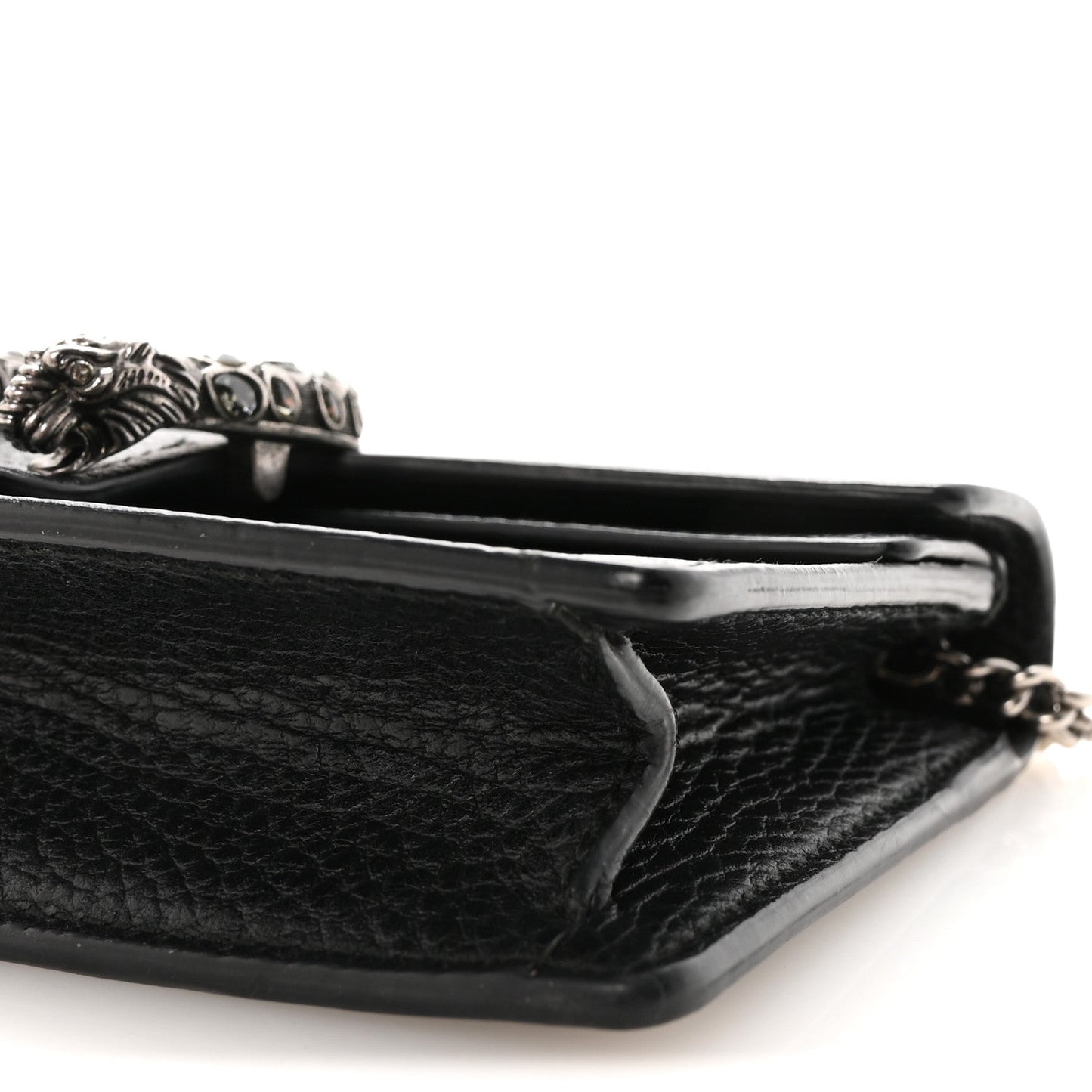 Calfskin Super Mini Dionysus Shoulder Bag Black