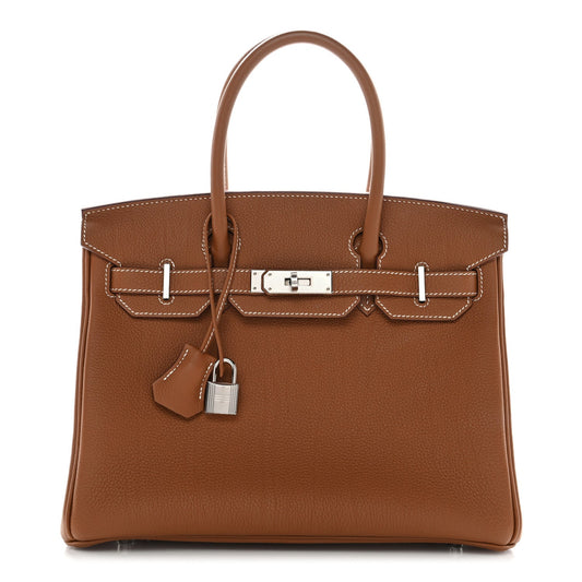 Togo Birkin 30 Gold