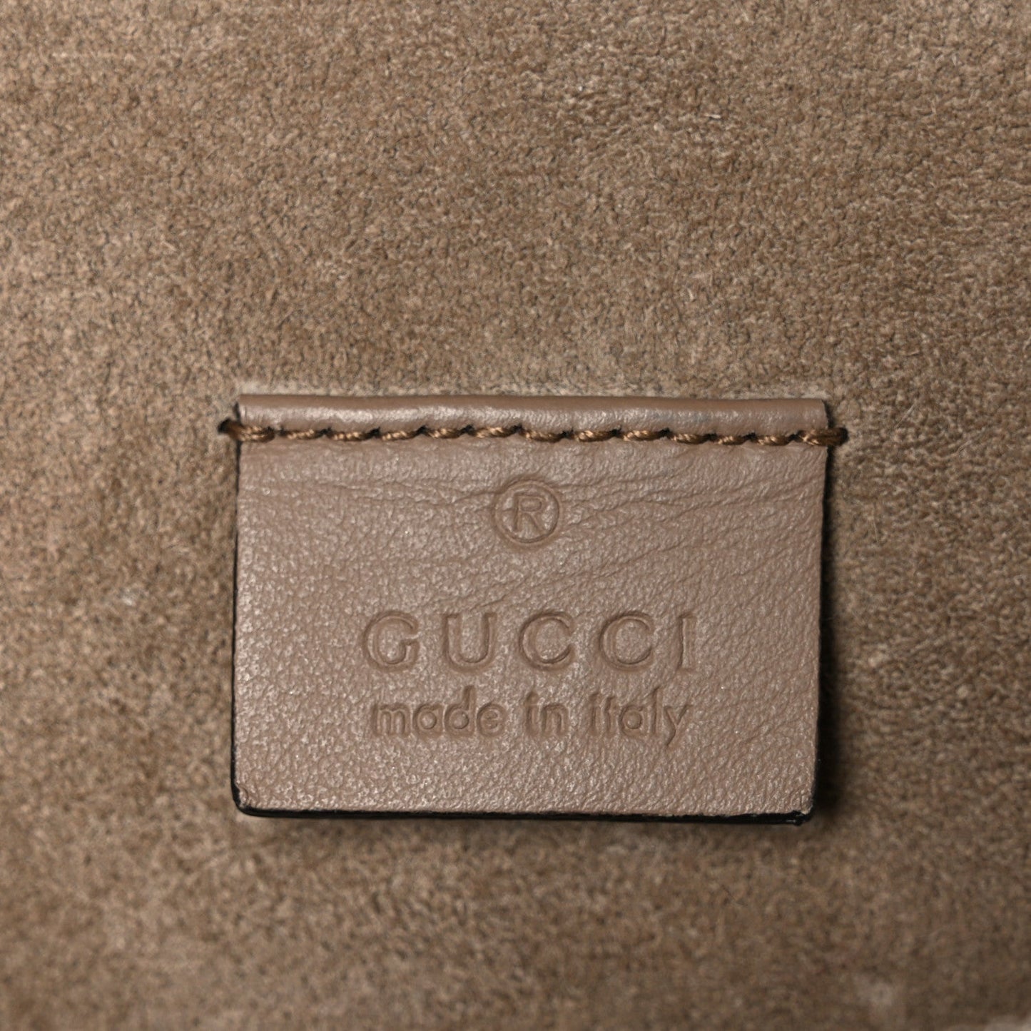 GG Supreme Monogram Medium Dionysus Shoulder Bag Taupe