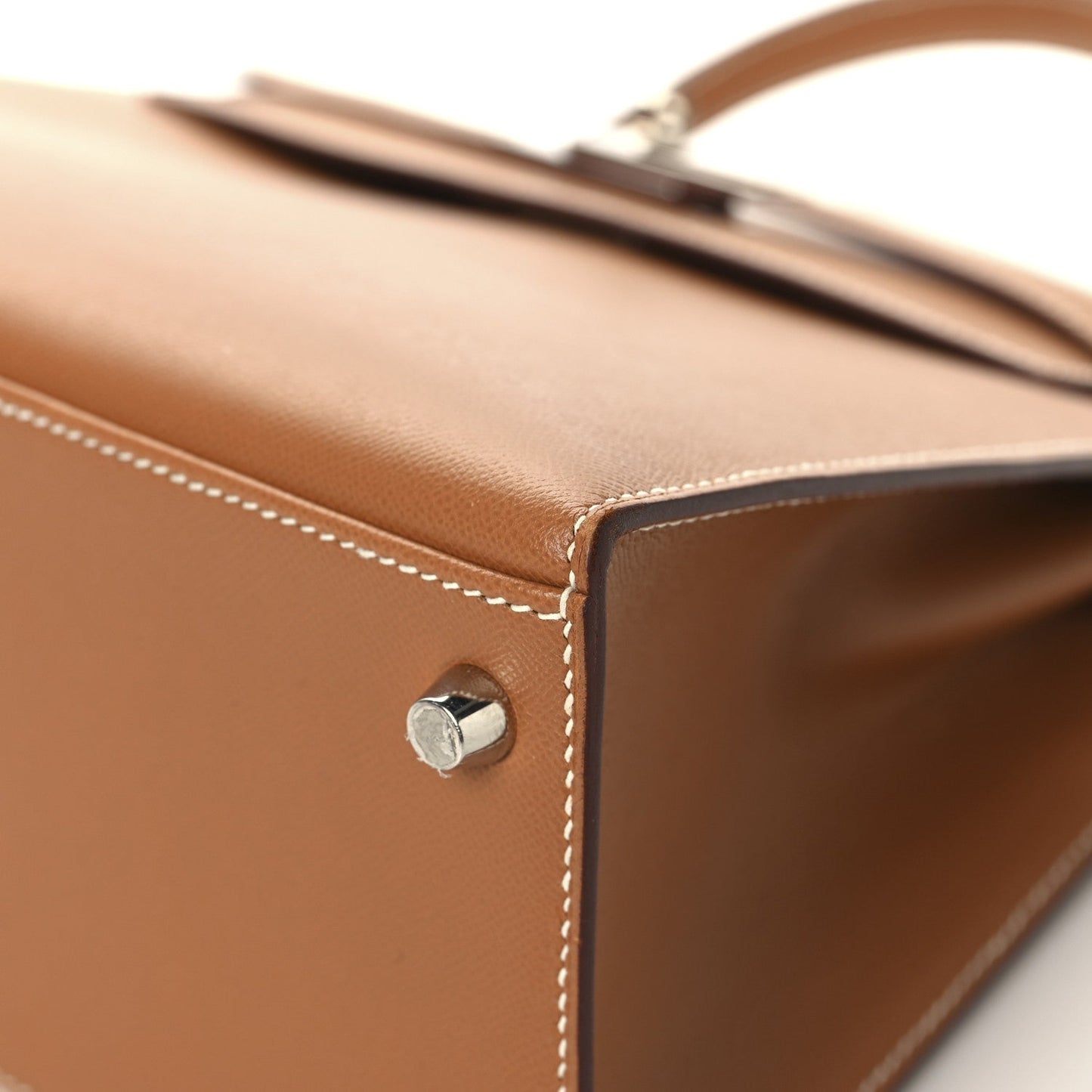 Madame Calfskin Kelly Sellier 28 Gold