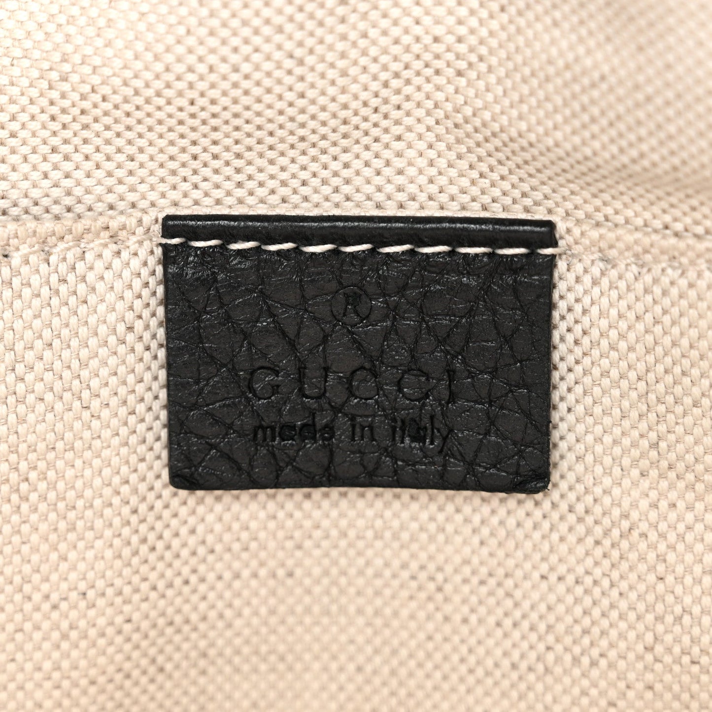 Pebbled Calfskin Small Soho Disco Bag Black
