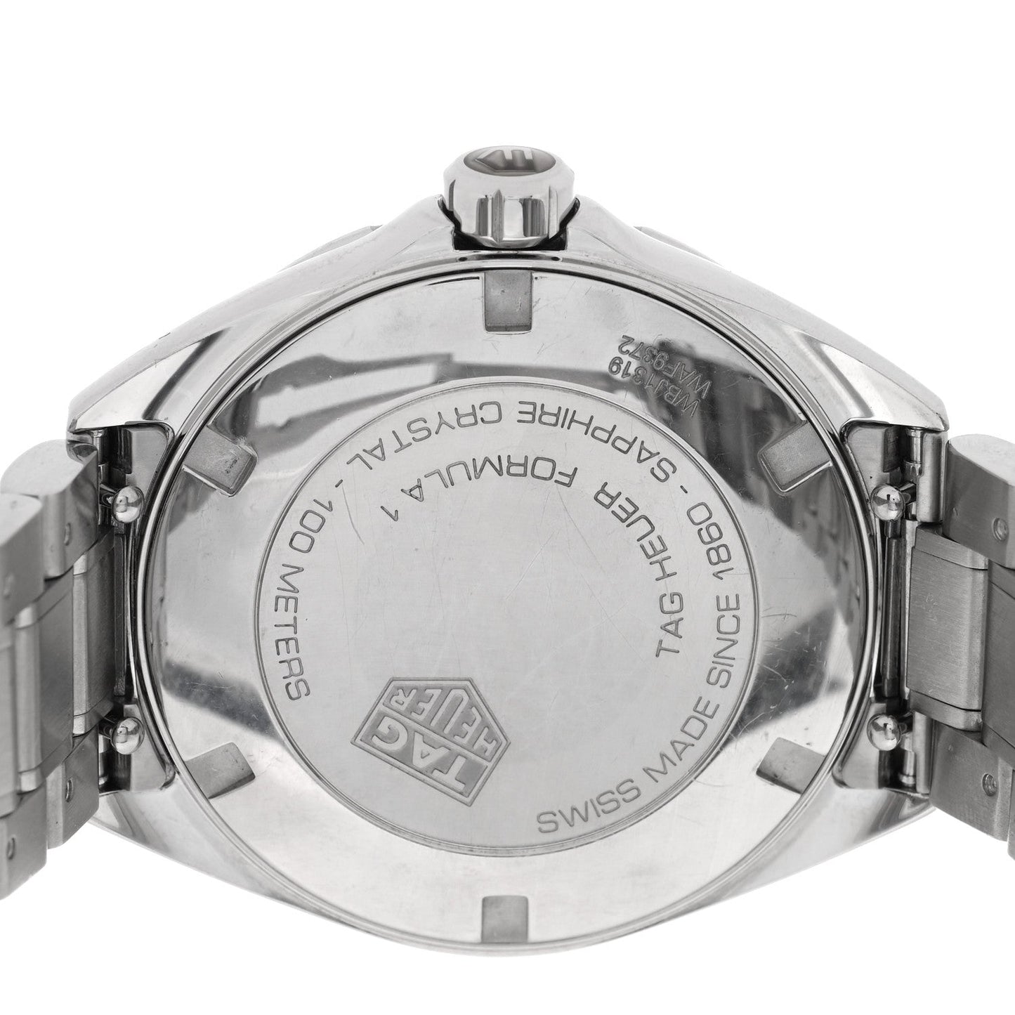 Stainless Steel Diamond Mother of Pearl 35mm Formula 1 Lady Quartz Watch WBJ1319