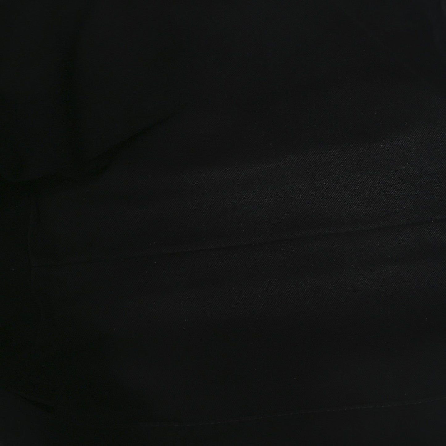Mixed Fibers Calfskin Small Deauville Tote Black