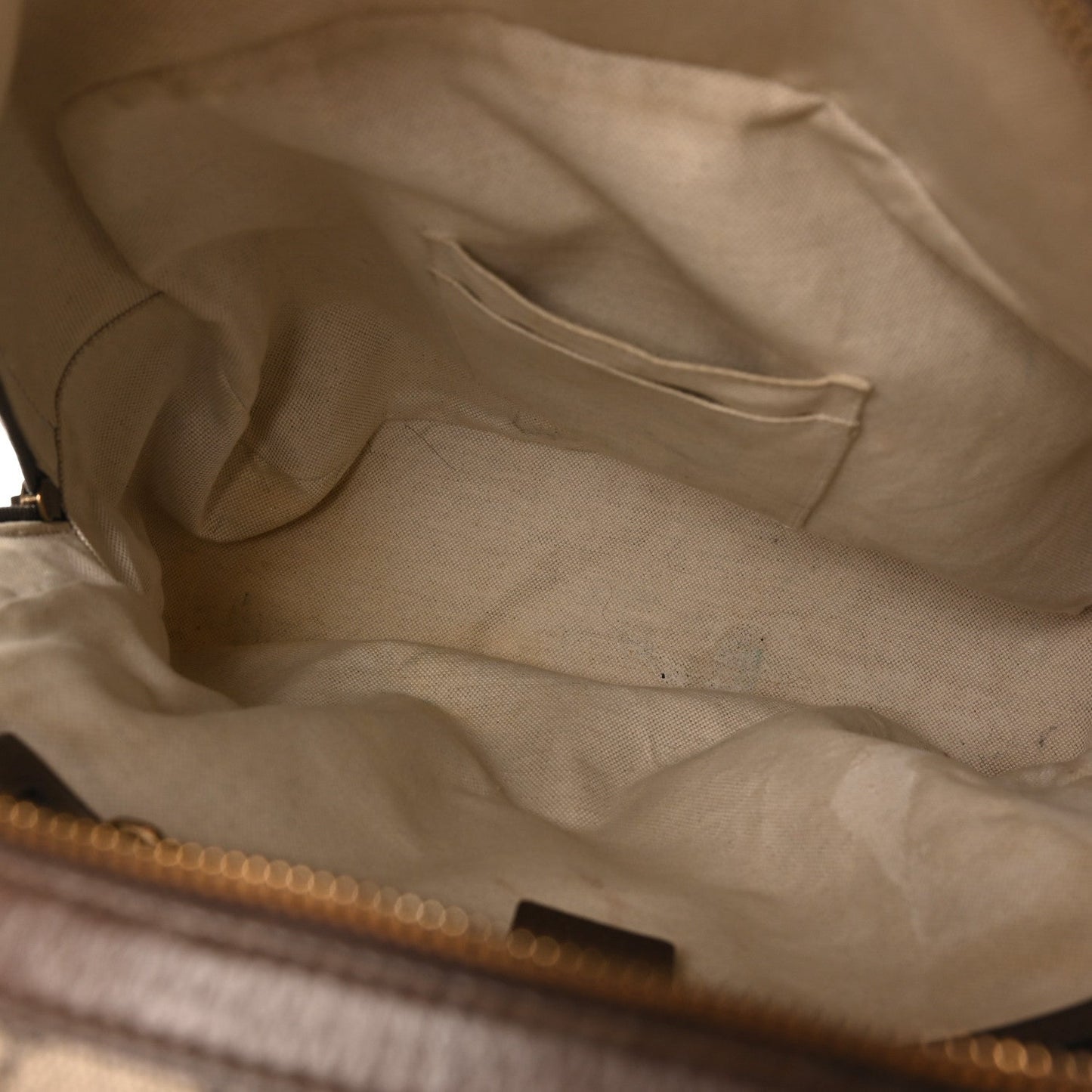 GG Supreme Monogram Medium Ophidia Day Backpack Brown