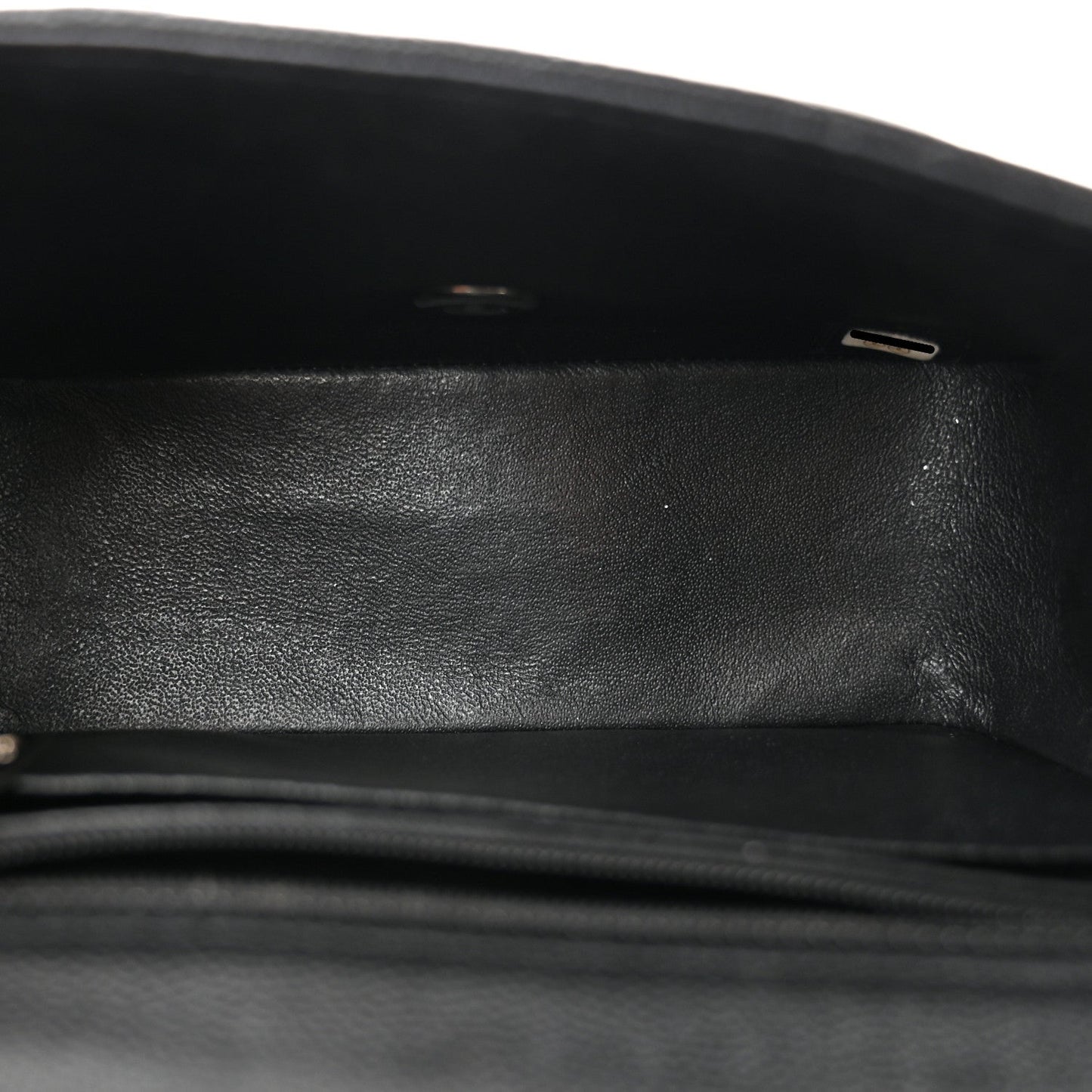 Caviar Quilted Mini Square Flap Black