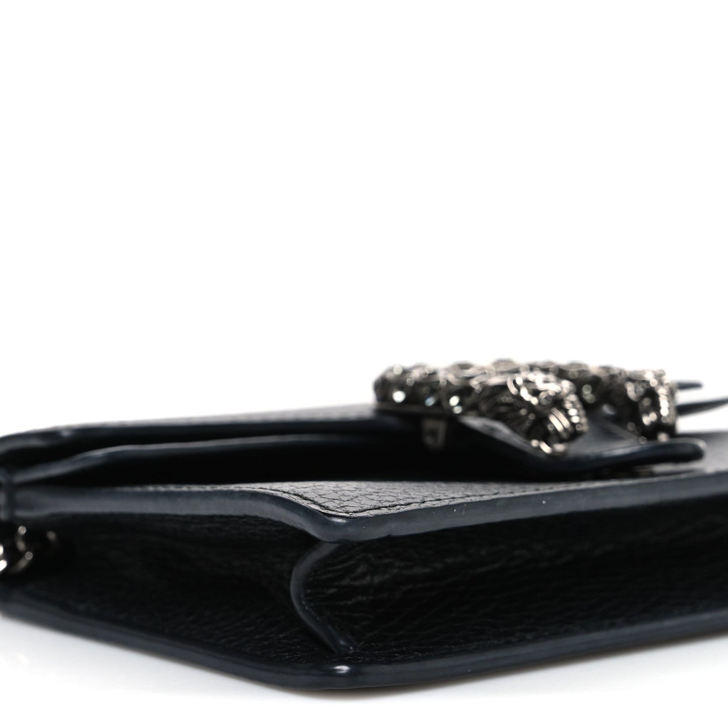 Calfskin Super Mini Dionysus Shoulder Bag Black