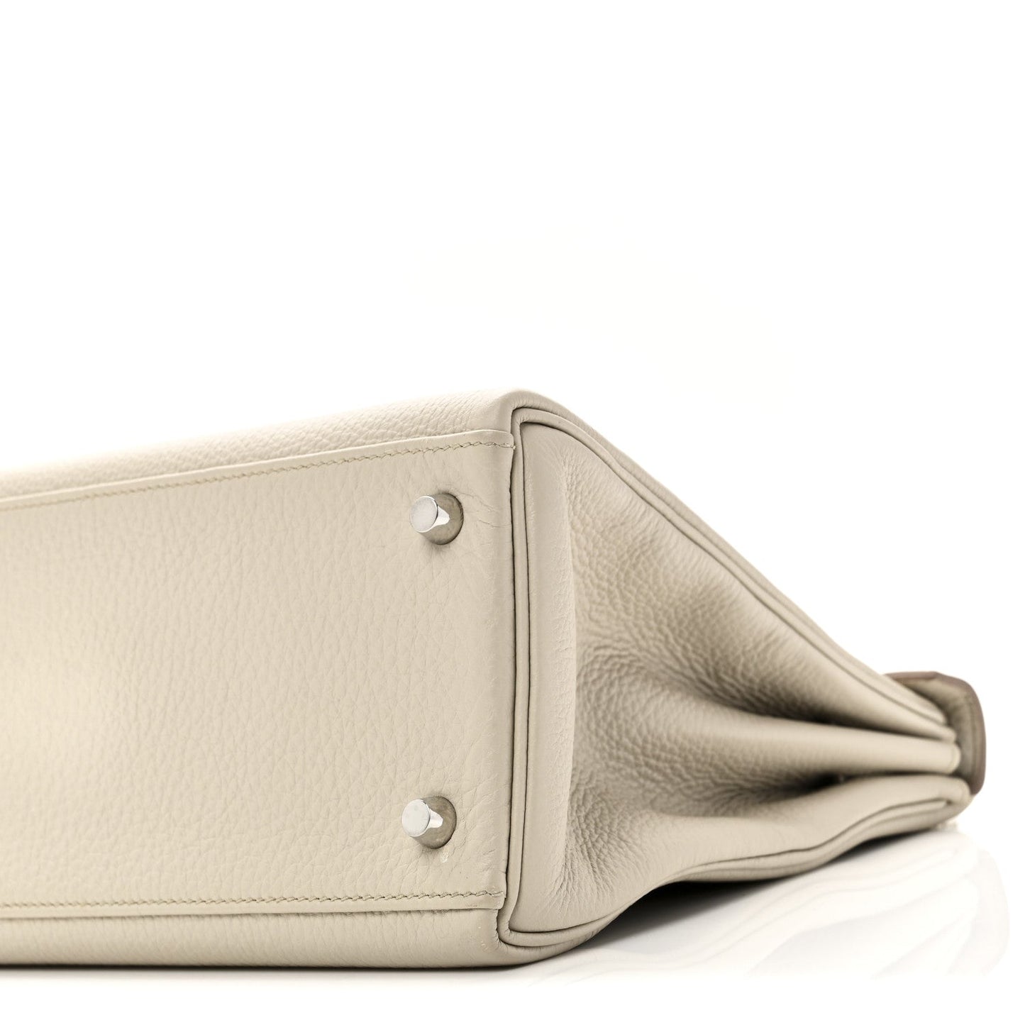 Togo Matte Alligator Kelly Retourne Touch 28 Beton
