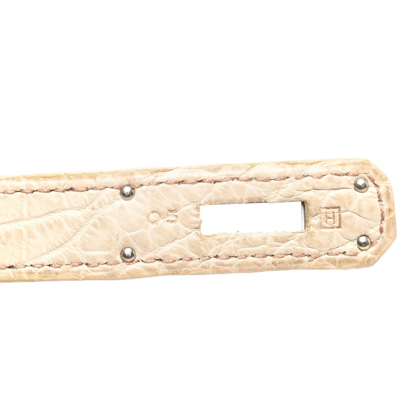 Matte Niloticus Crocodile Birkin 30 Parchemin