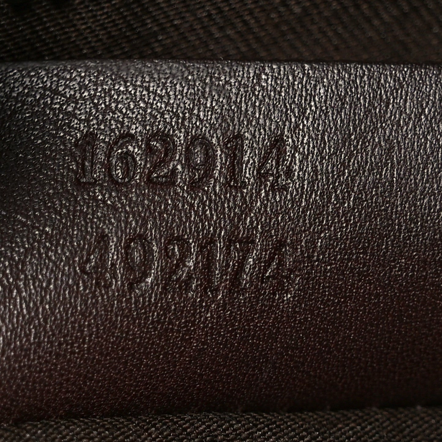 Guccissima Flat Messenger Bag Brown Dark Brown