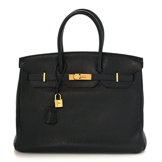 Togo Birkin 35 Black