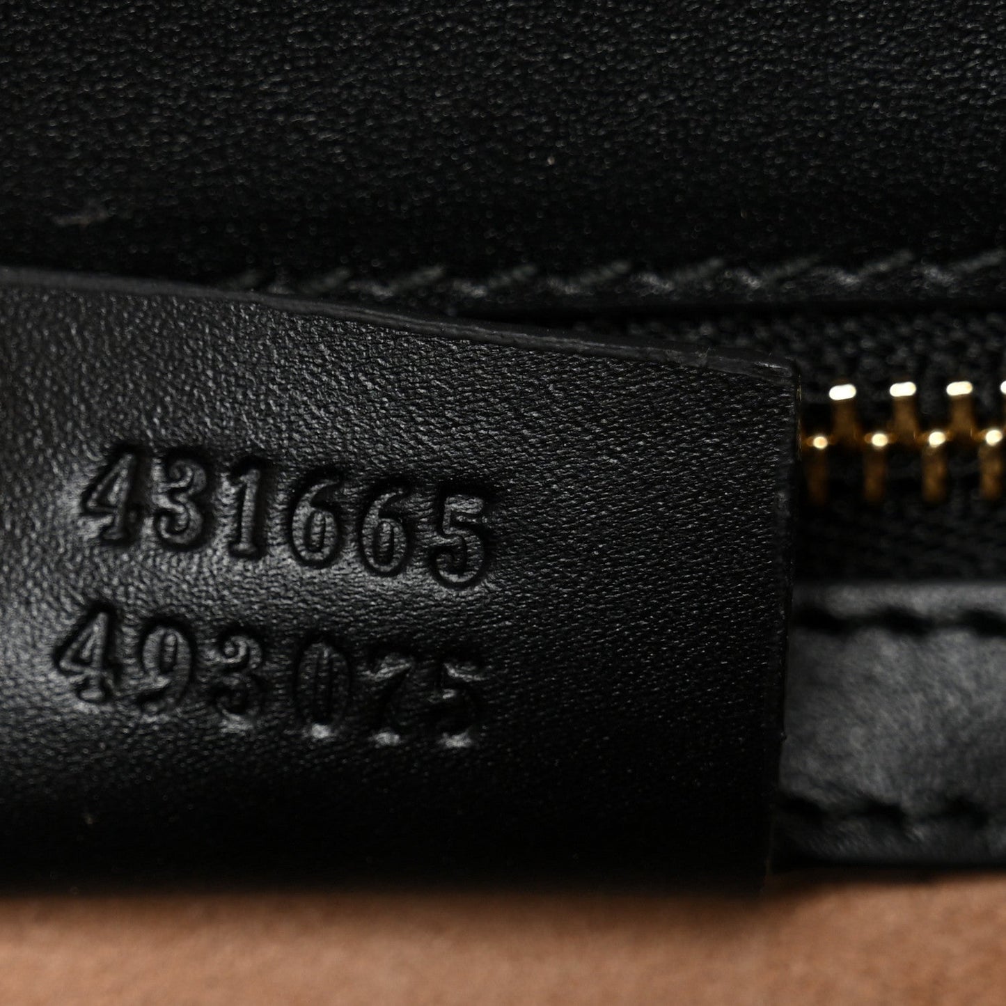 Guccissima Signature Medium Sylvie Top Handle Bag Black