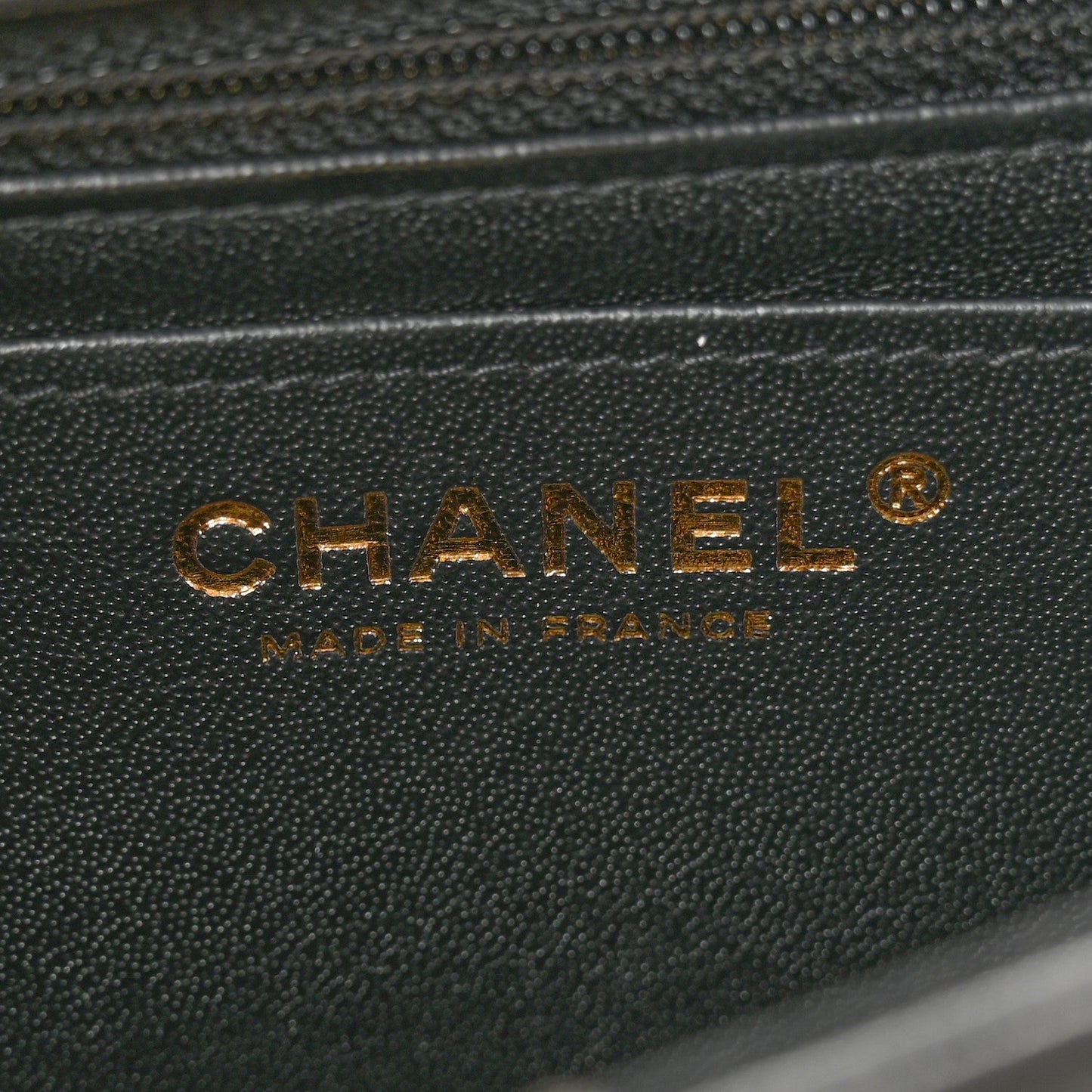 Lambskin Quilted Mini Rectangular Flap Black