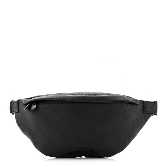Calfskin Monogram Shadow Discovery Bumbag Black